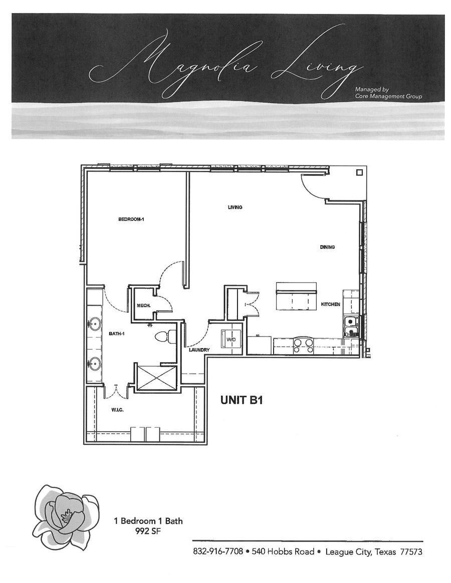 Property photo for 540 Hobbs Road, #B1, League City, TX