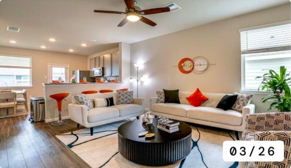 2465 Bull Trout Drive, Conroe, TX 77384 Living room