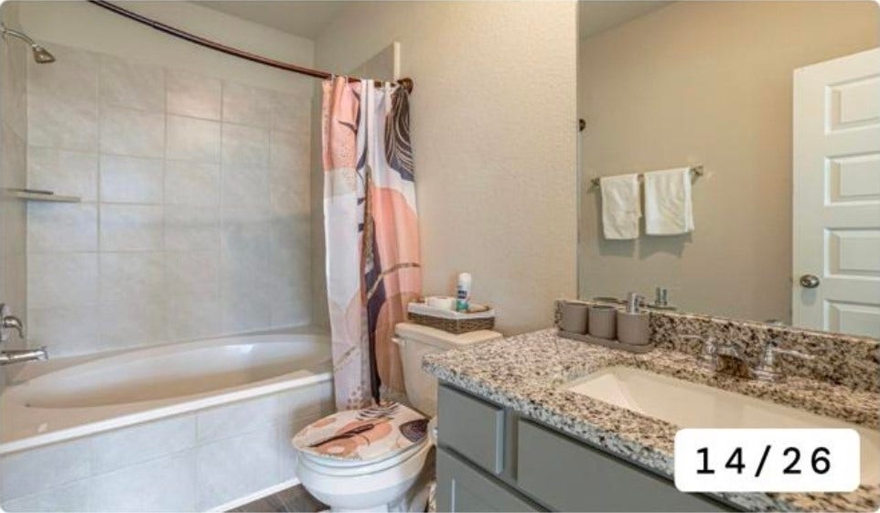 2465 Bull Trout Drive, Conroe, TX 77384 Master bathroom
