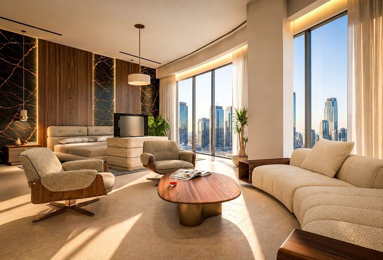 1600 Post Oak Boulevard, #1903, Houston, TX 77056 Renderings of Remodel in Progress