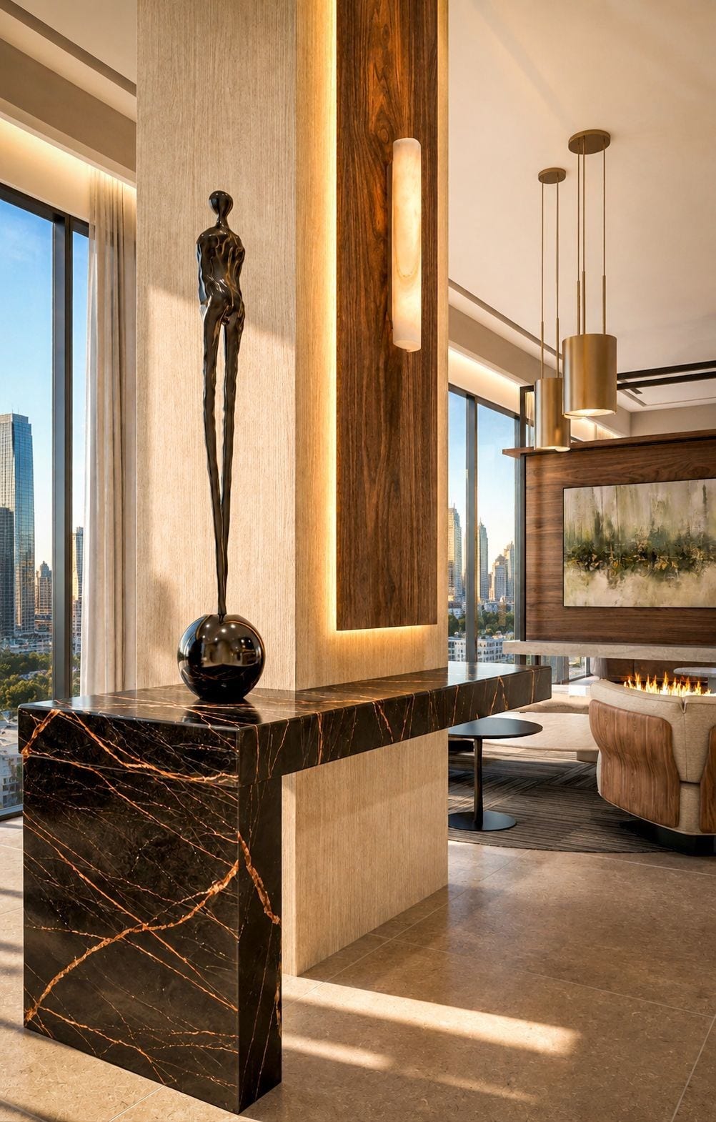 1600 Post Oak Boulevard, #1903, Houston, TX 77056 Renderings of Remodel in Progress