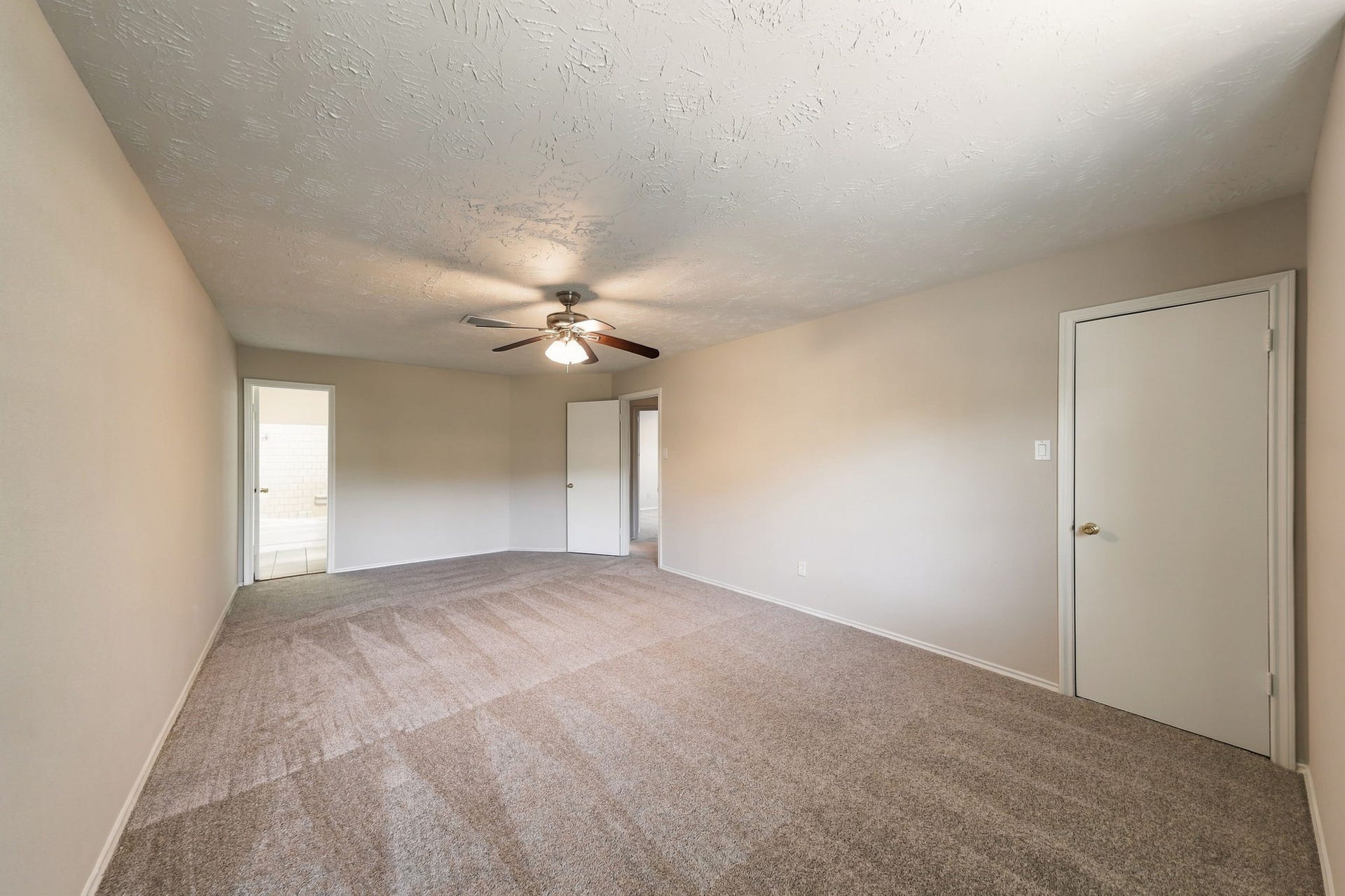 Massive primary bedroom