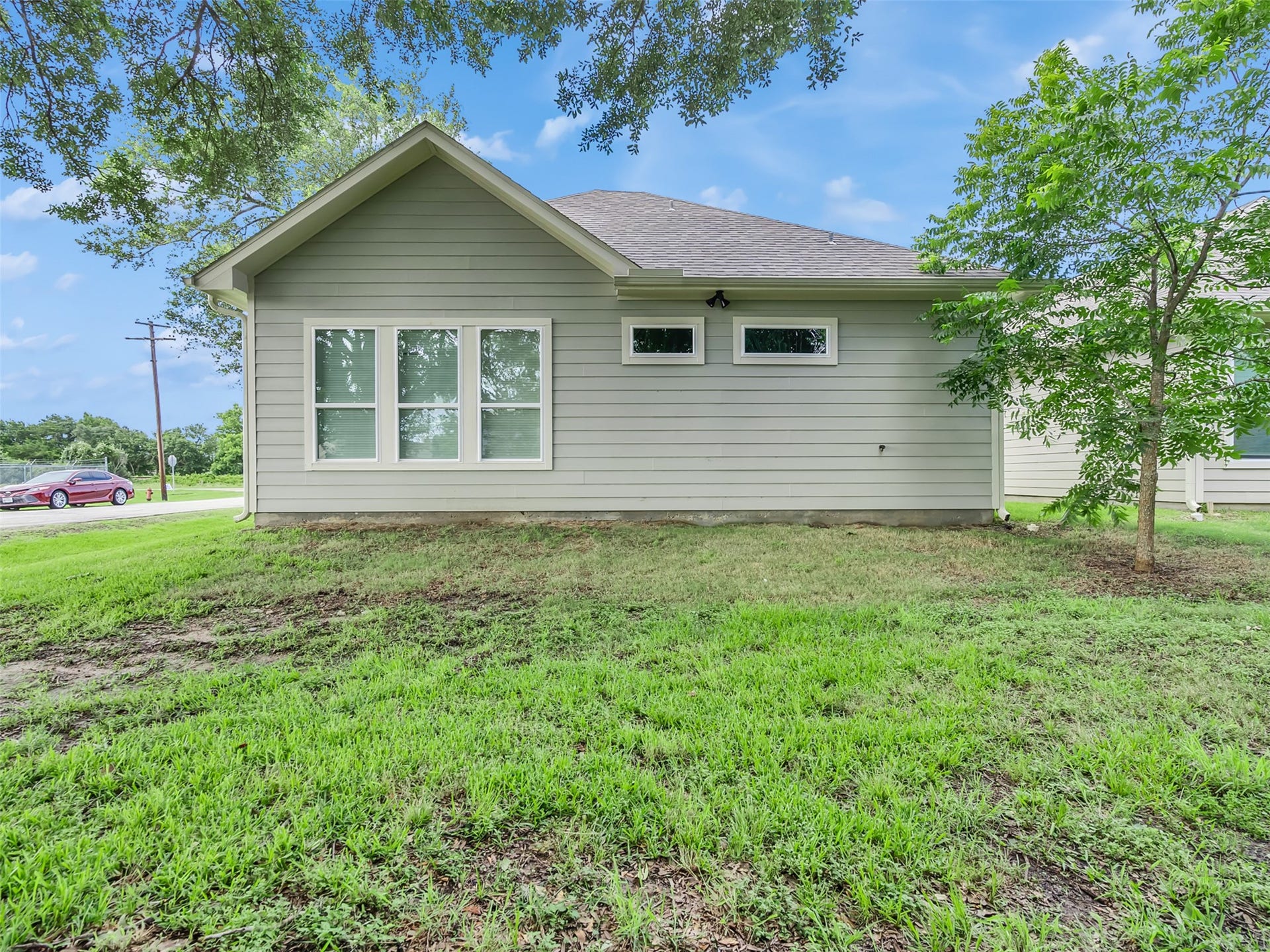 4102 Hill Avenue, Dickinson, TX 77539 View from the rear of the house