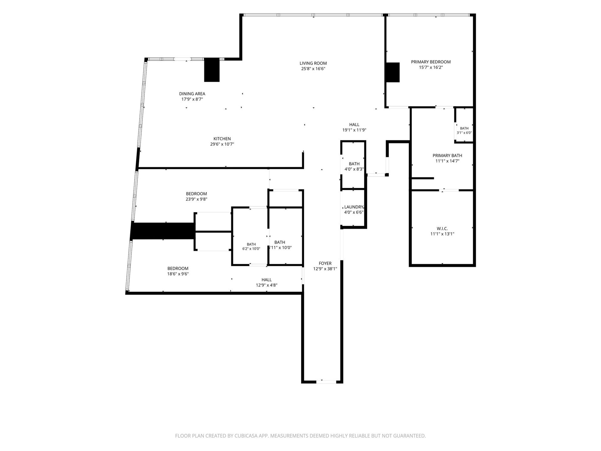1711 Allen Parkway, #2001, Houston, TX 77019 Floorplan