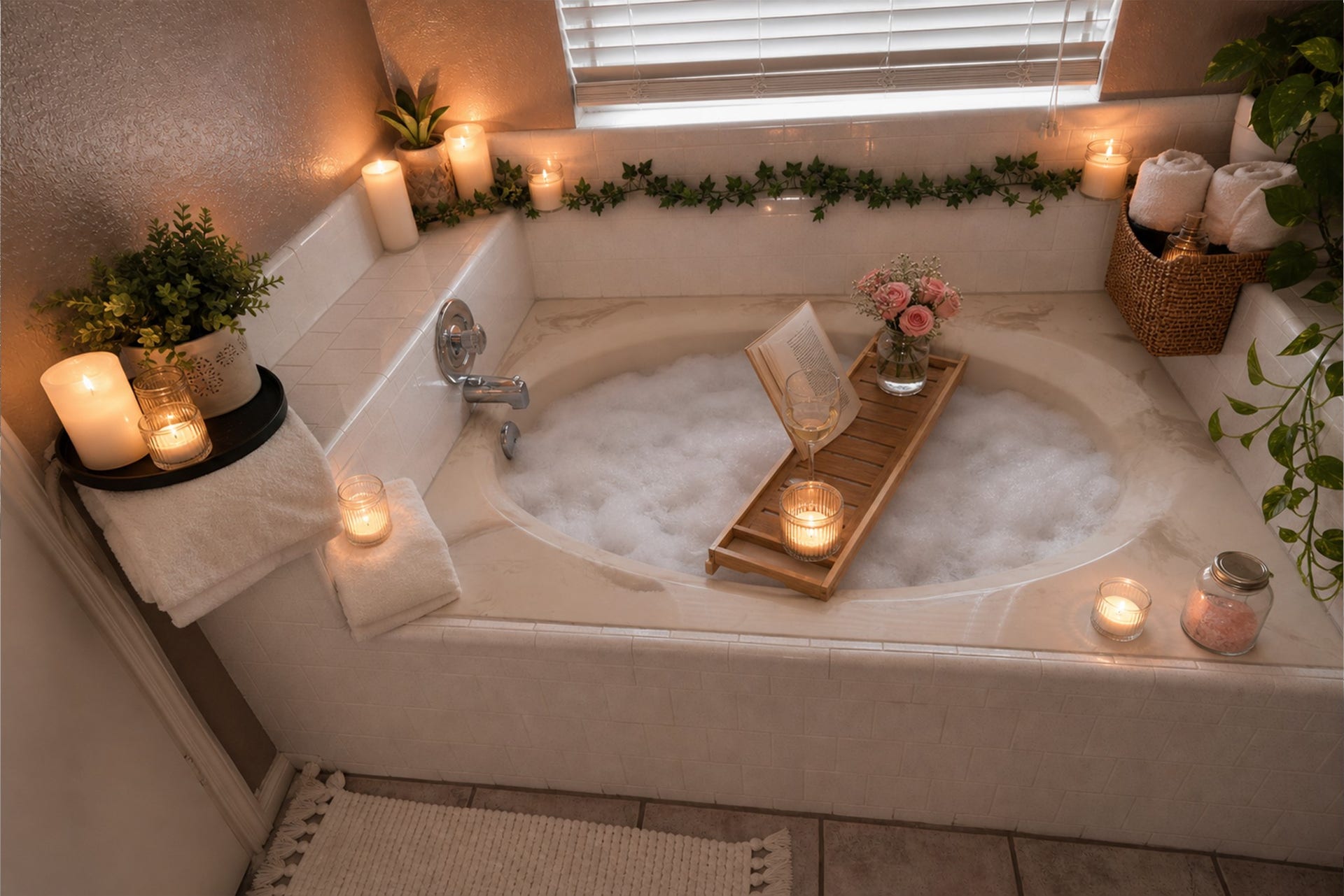Imagine Relaxing in Your Own Garden Tub