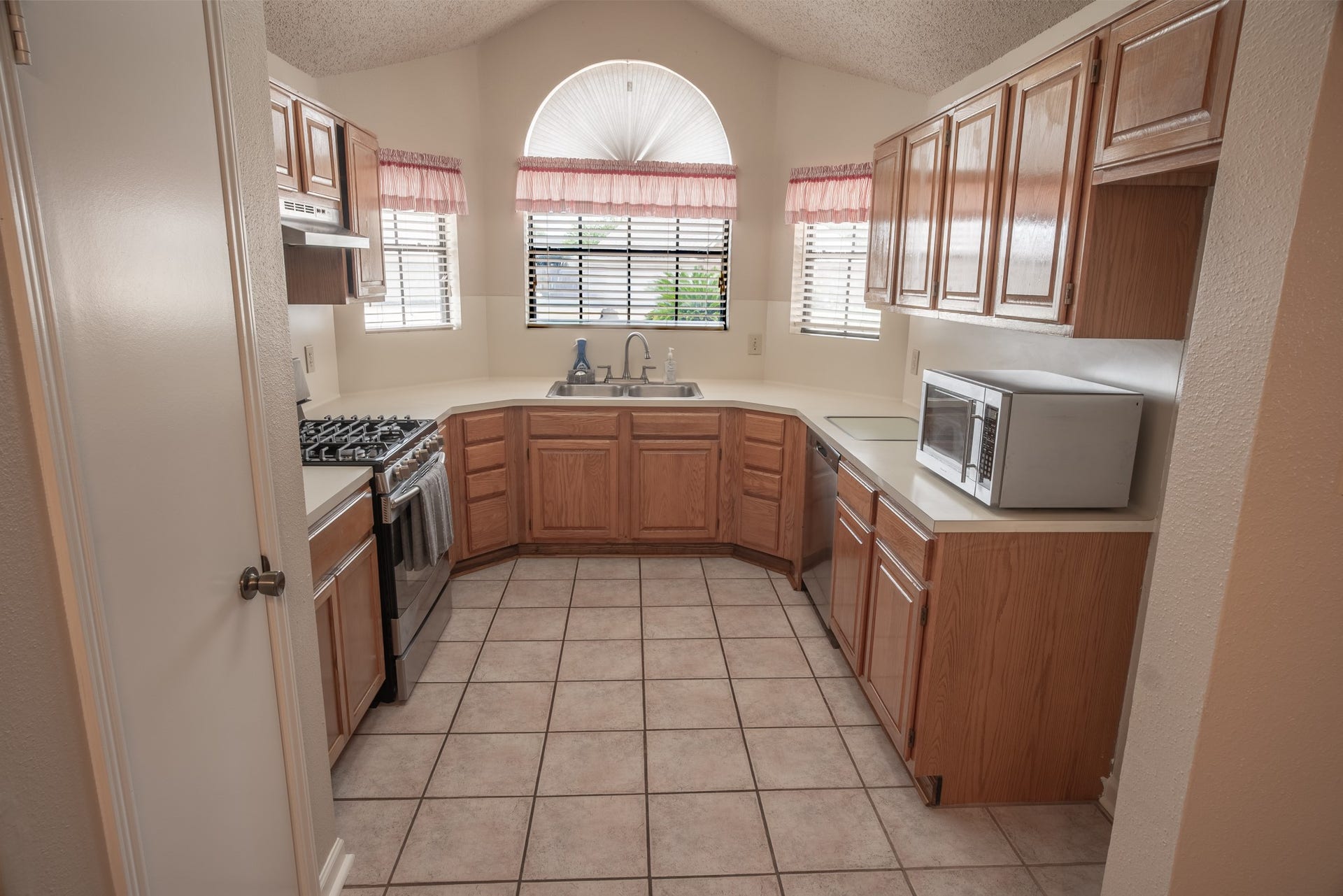 Kitchen with Views to Front Yard