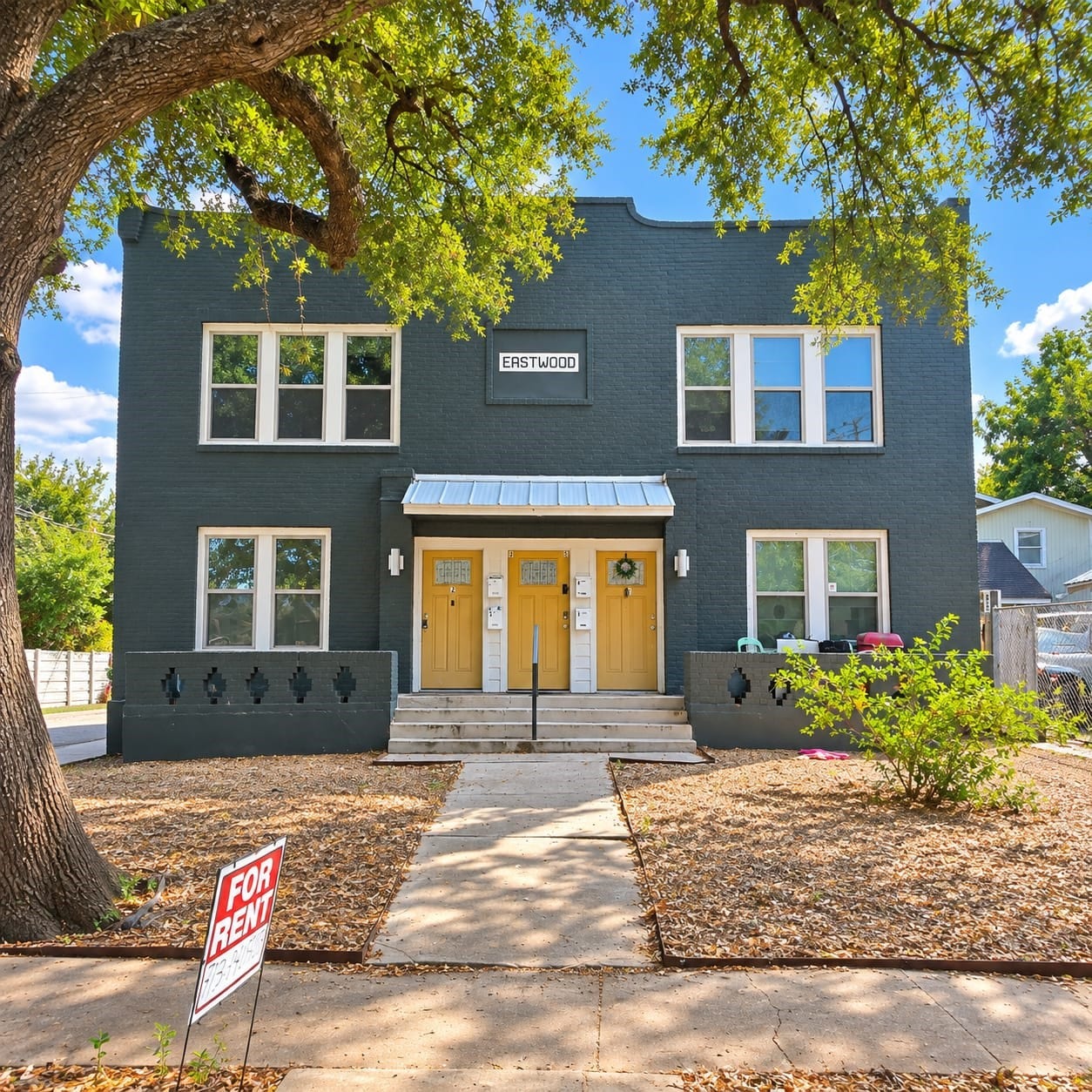 4540 Mckinney Street, #4, Houston, TX 77023 Exterior of shaded property
