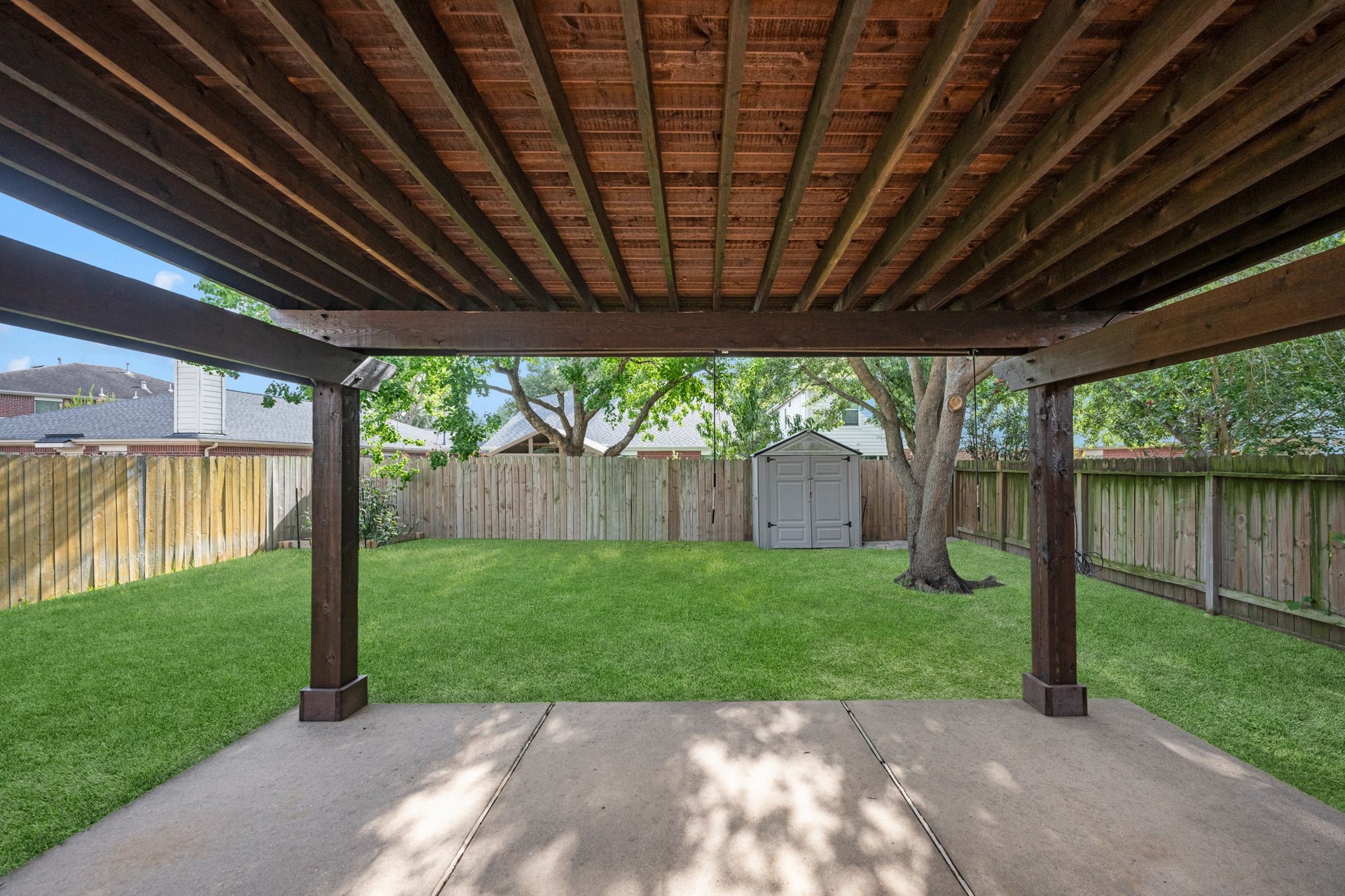 16x20 Covered Patio