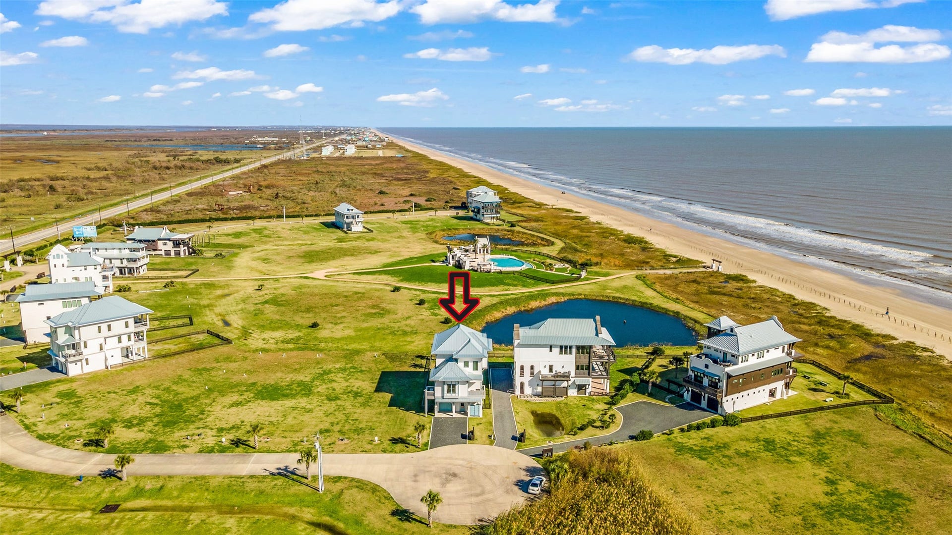 312 Seagrass, Gilchrist, TX 77617 Look at the proximity to the ocean!