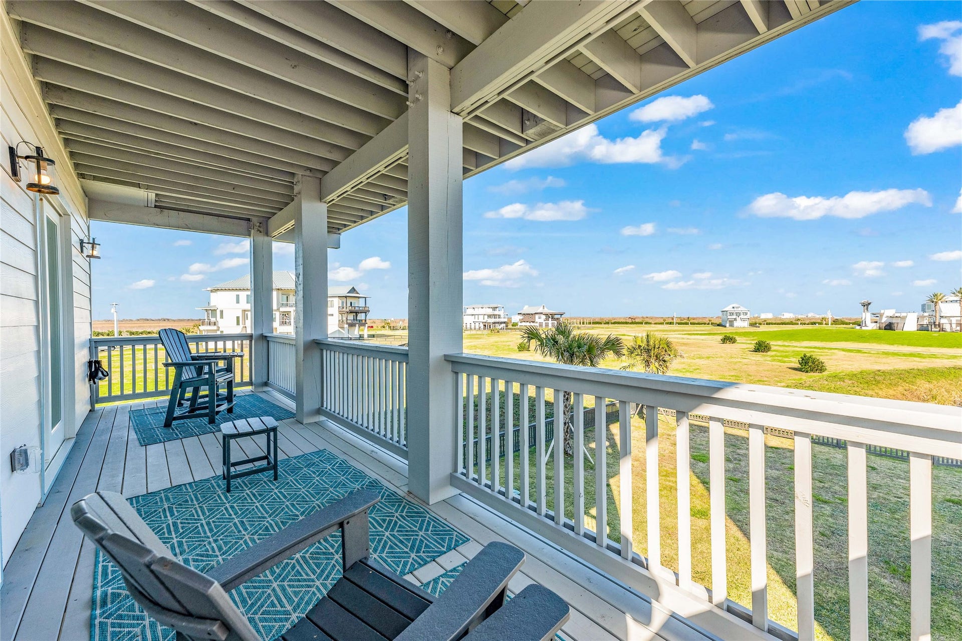 312 Seagrass, Gilchrist, TX 77617 Another balcony with views!
