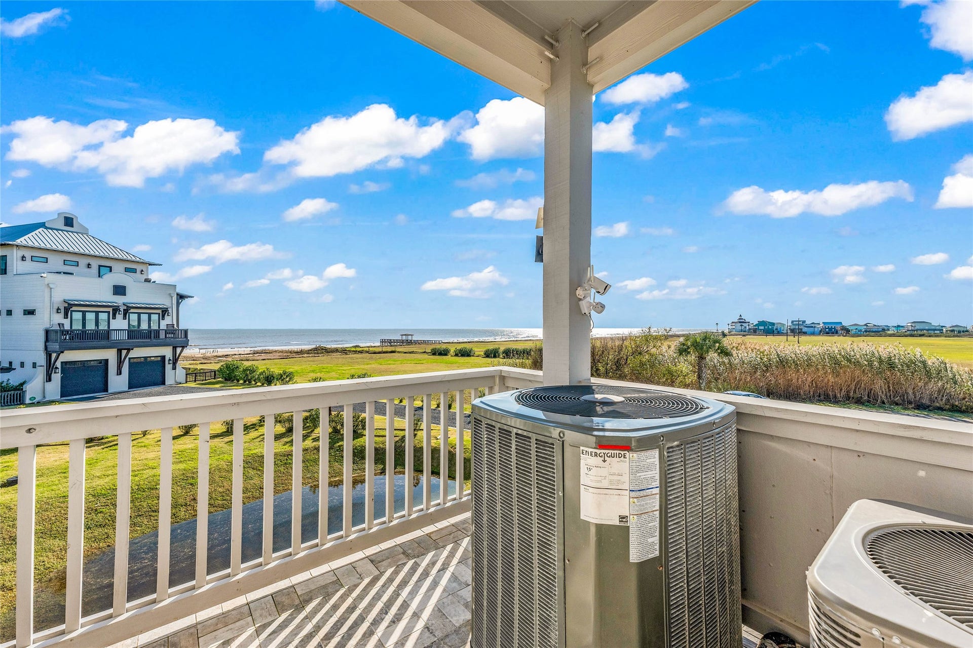 312 Seagrass, Gilchrist, TX 77617 Another balcony with views!