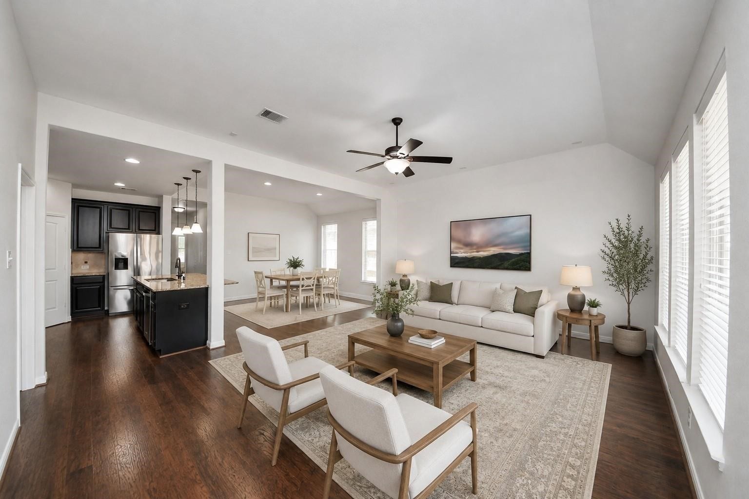 This photo has been virtually staged for illustrative purposes. Actual property features and furnishings may differ.