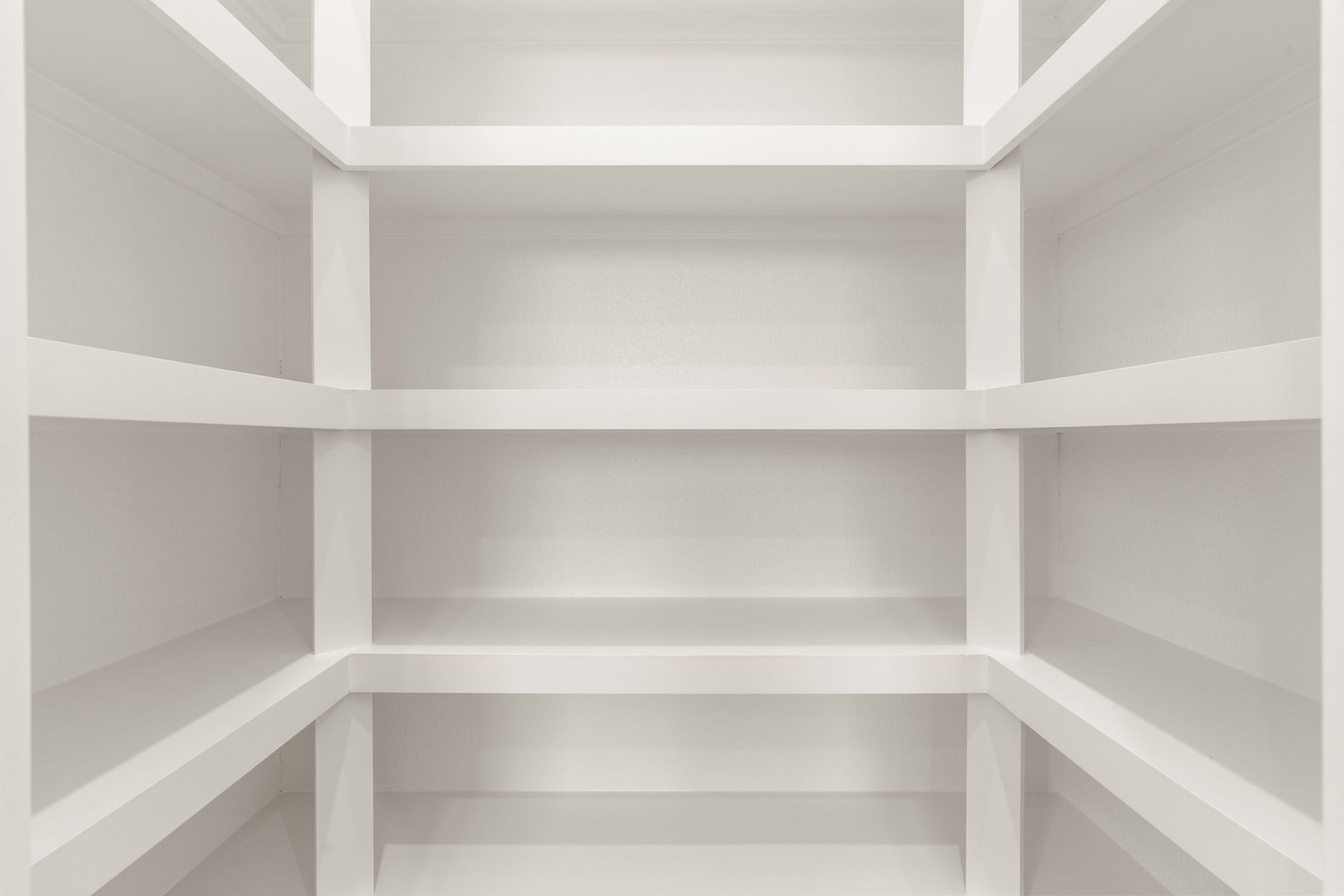 6619 Avenue Q, #B, Houston, TX 77011 Built-in walk-in pantry shelving offering organized, generous food storage.