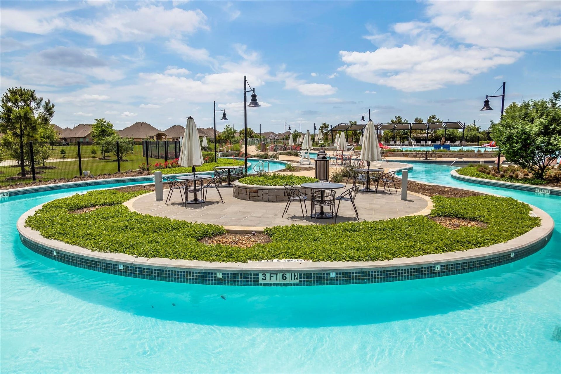 2446 Rosemary Sage Drive, Brookshire, TX 77423 Enjoy the resort-style pool and lazy river, along with a variety of amenities designed for recreation, relaxation, and connection.