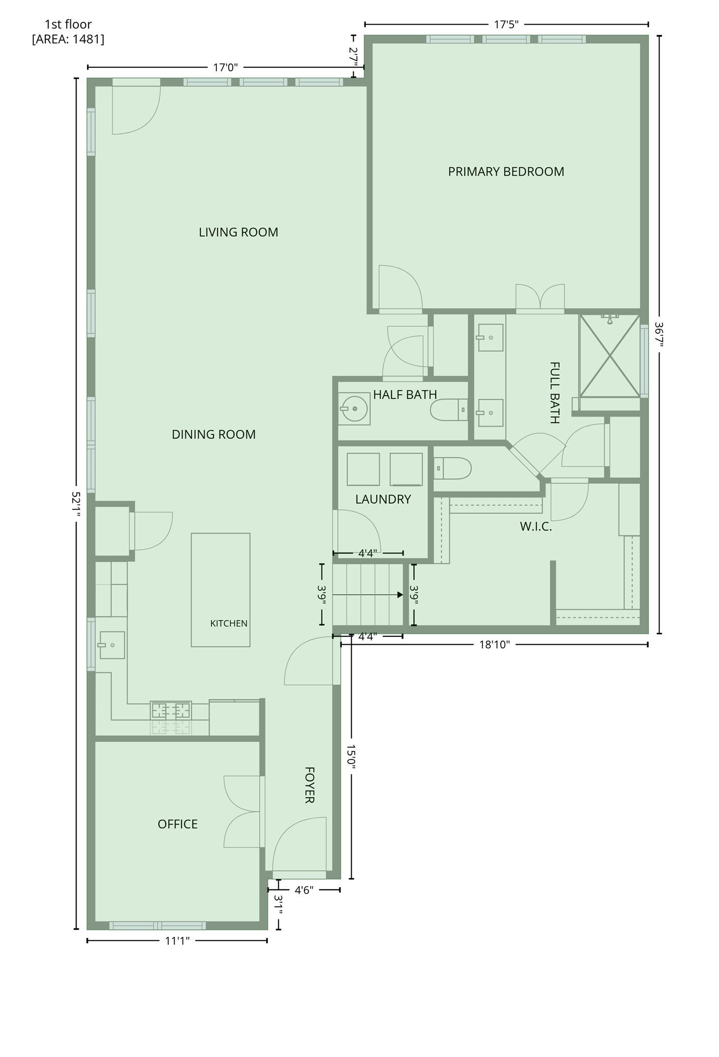 2446 Rosemary Sage Drive, Brookshire, TX 77423 First Floor