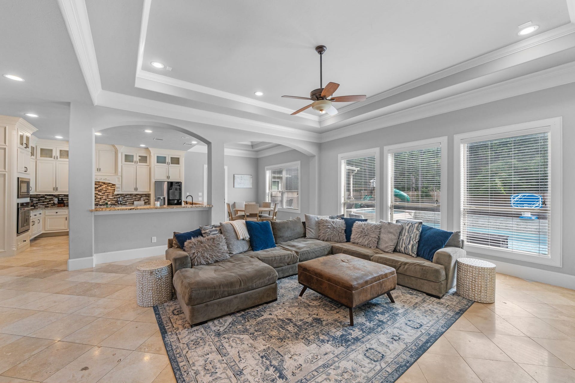 Thoughtfully designed floor plan ideal for both everyday living and gathering with friends and family.