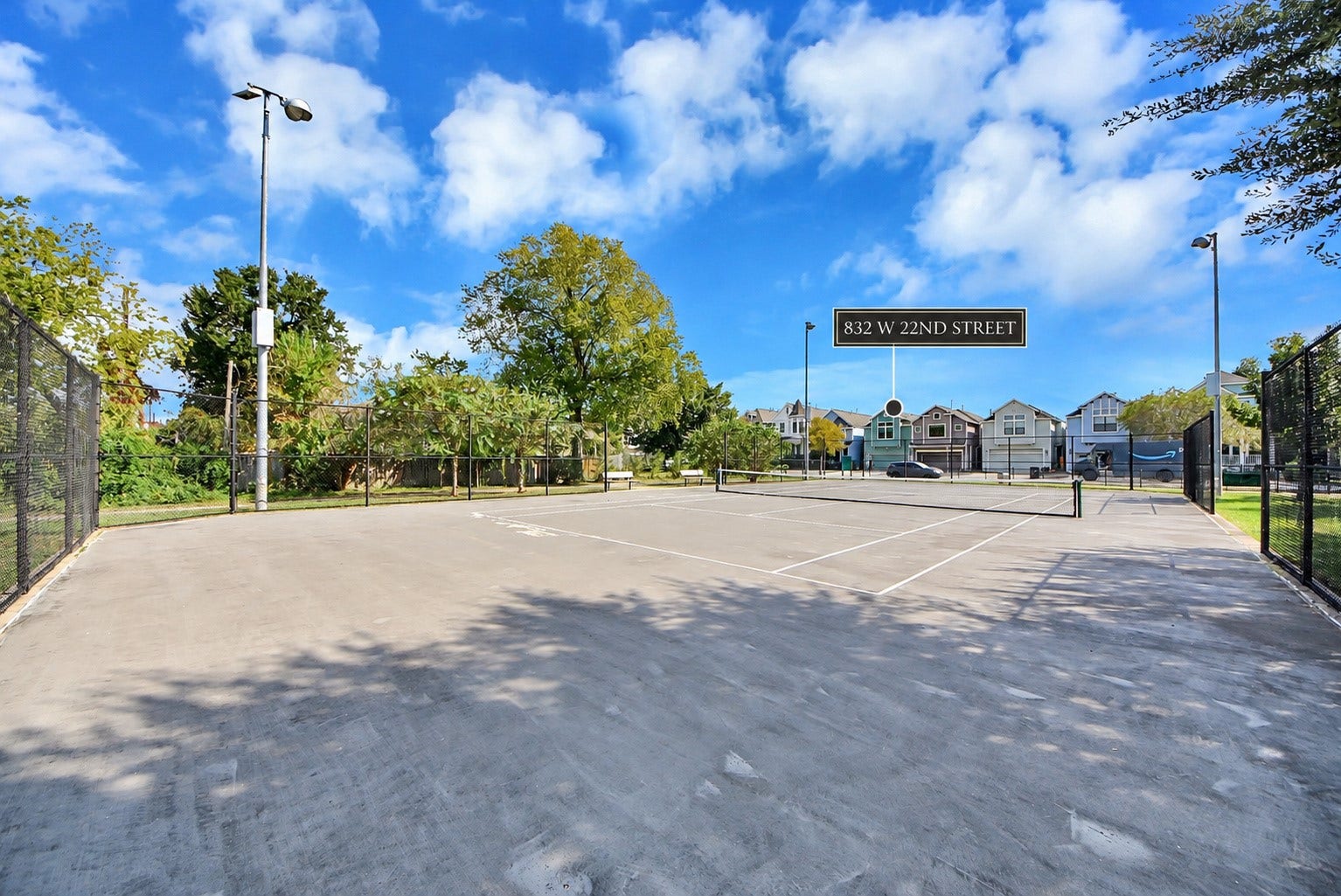 832 W 22nd Street, Houston, TX 77008 Located just across the street from the park.