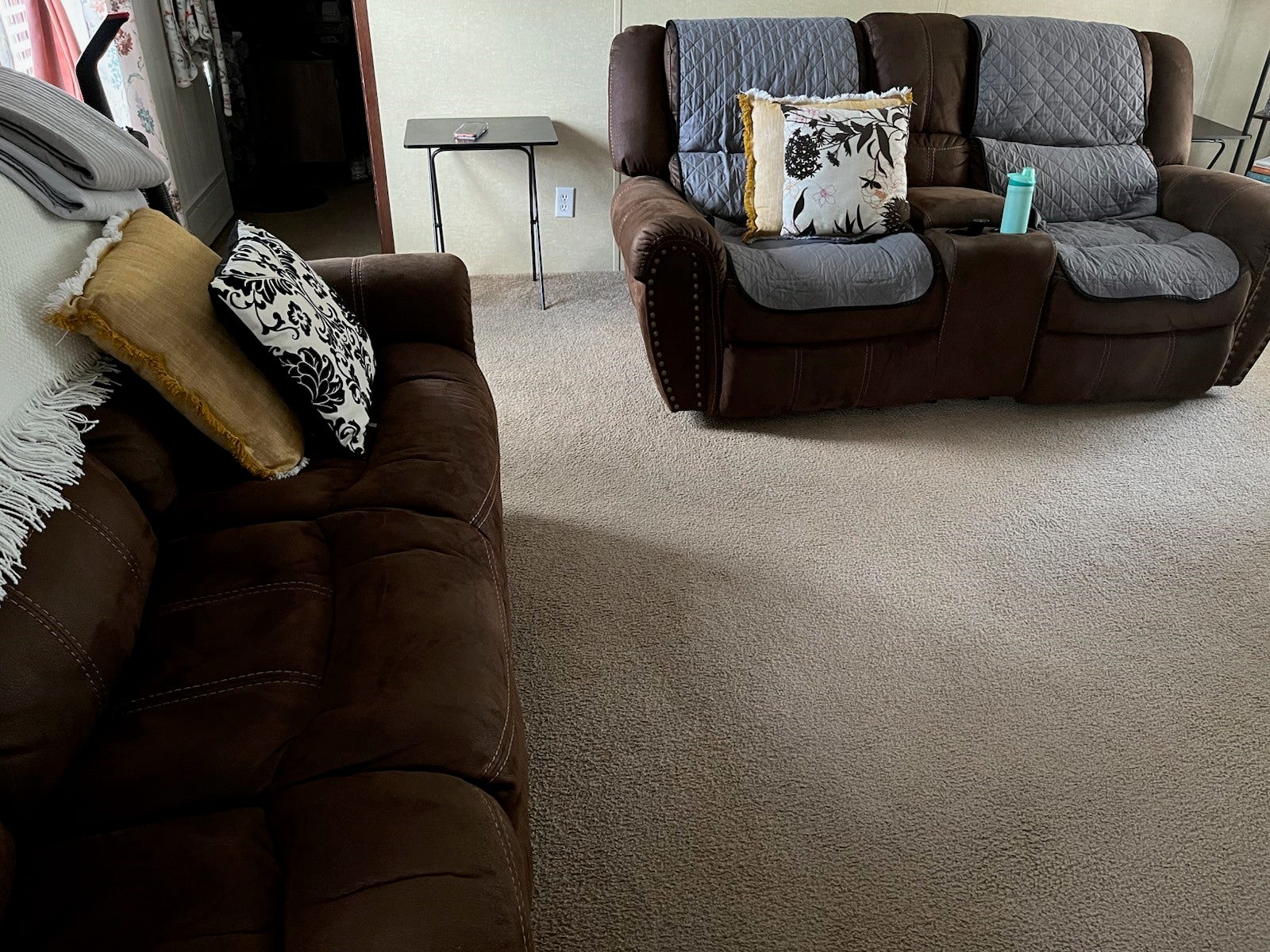 4715 3rd Street, Bacliff, TX 77518 The living room has plenty of space for comfortable living.