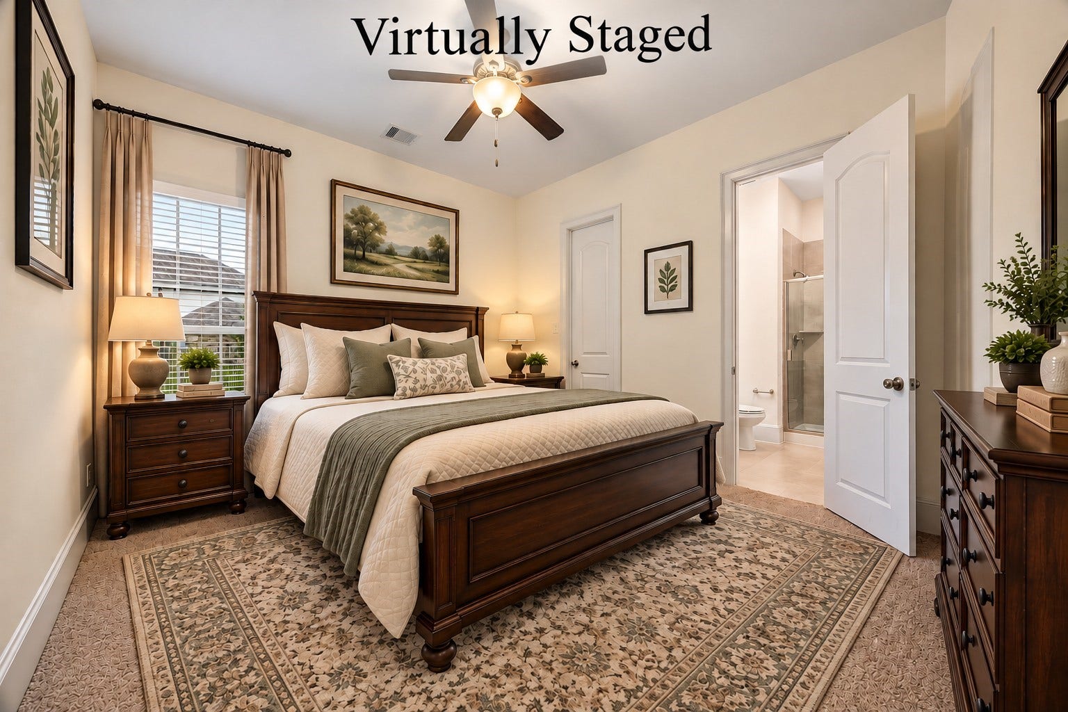 5018 Southampton Road, Missouri City, TX 77459 Virtually Staged 1st Fl Secondary Bedroom