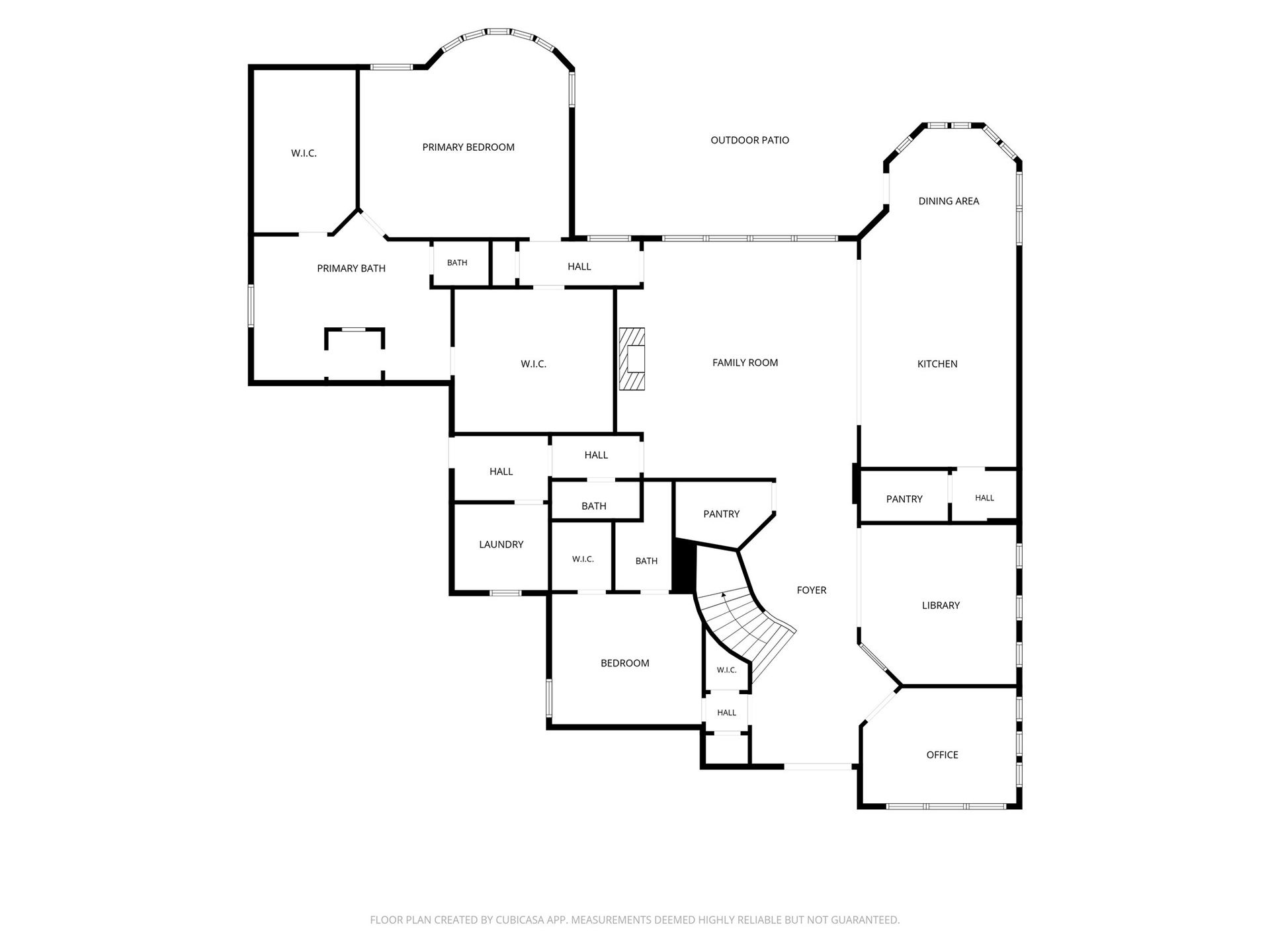 5018 Southampton Road, Missouri City, TX 77459 First Floor Floor Plan