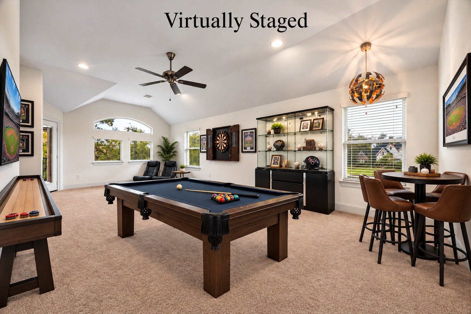 5018 Southampton Road, Missouri City, TX 77459 Virtually Staged 2nd Fl Game Room