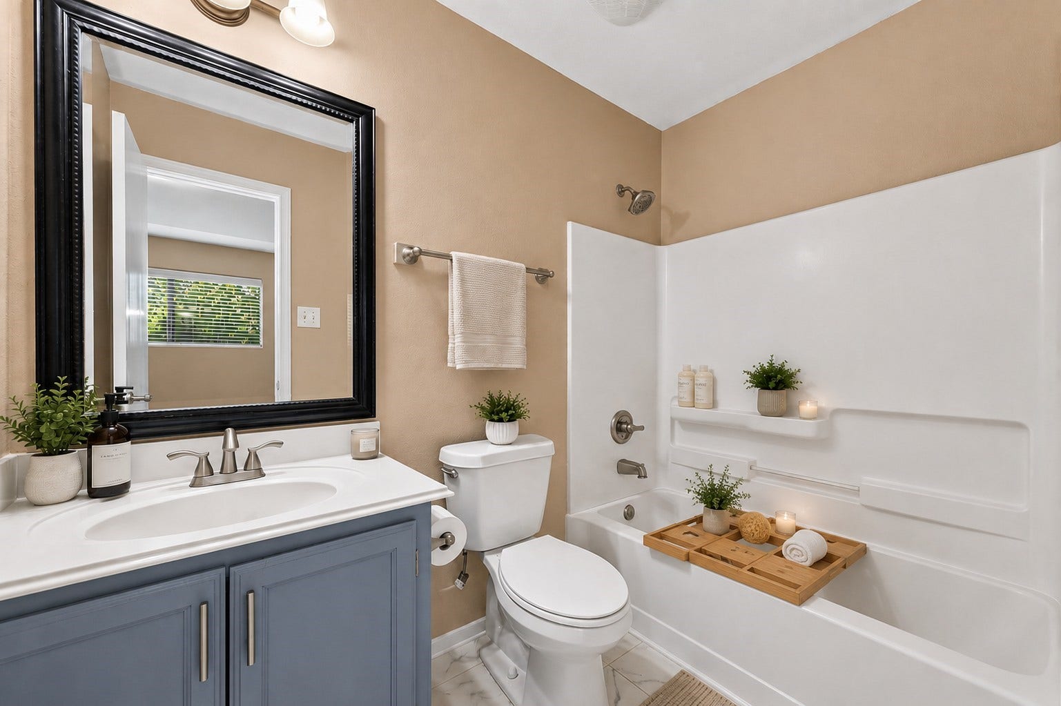 Spa-Inspired Bathroom