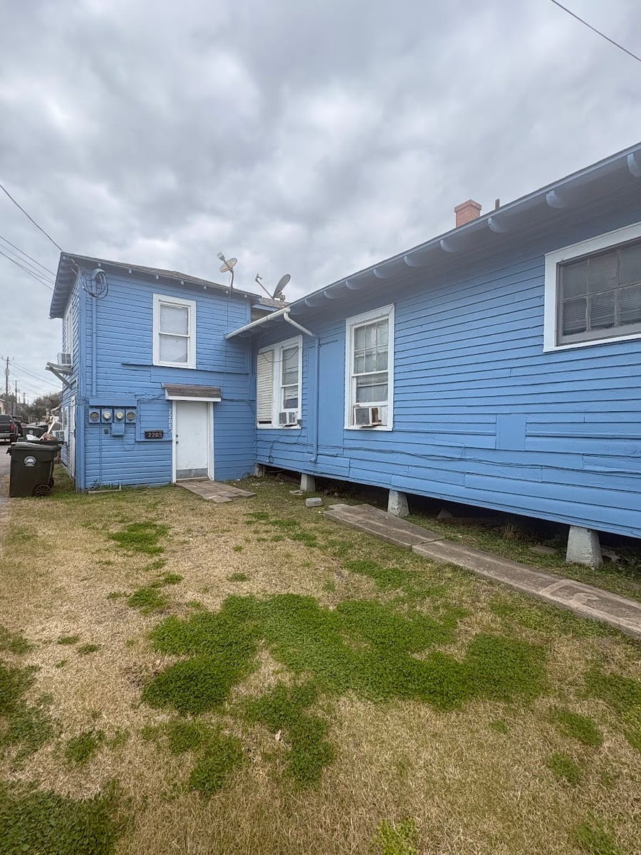 Property photo for 2205 33rd Street, #Rear, Galveston, TX
