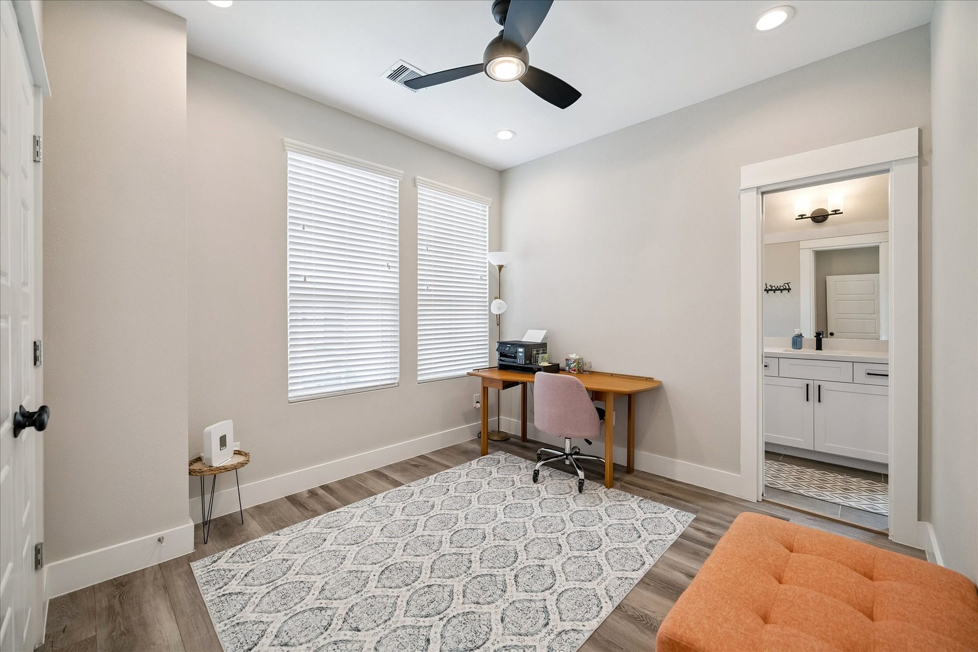 1193 W Tidwell Road, Houston, TX 77091 Bedroom #3 currently used as an office