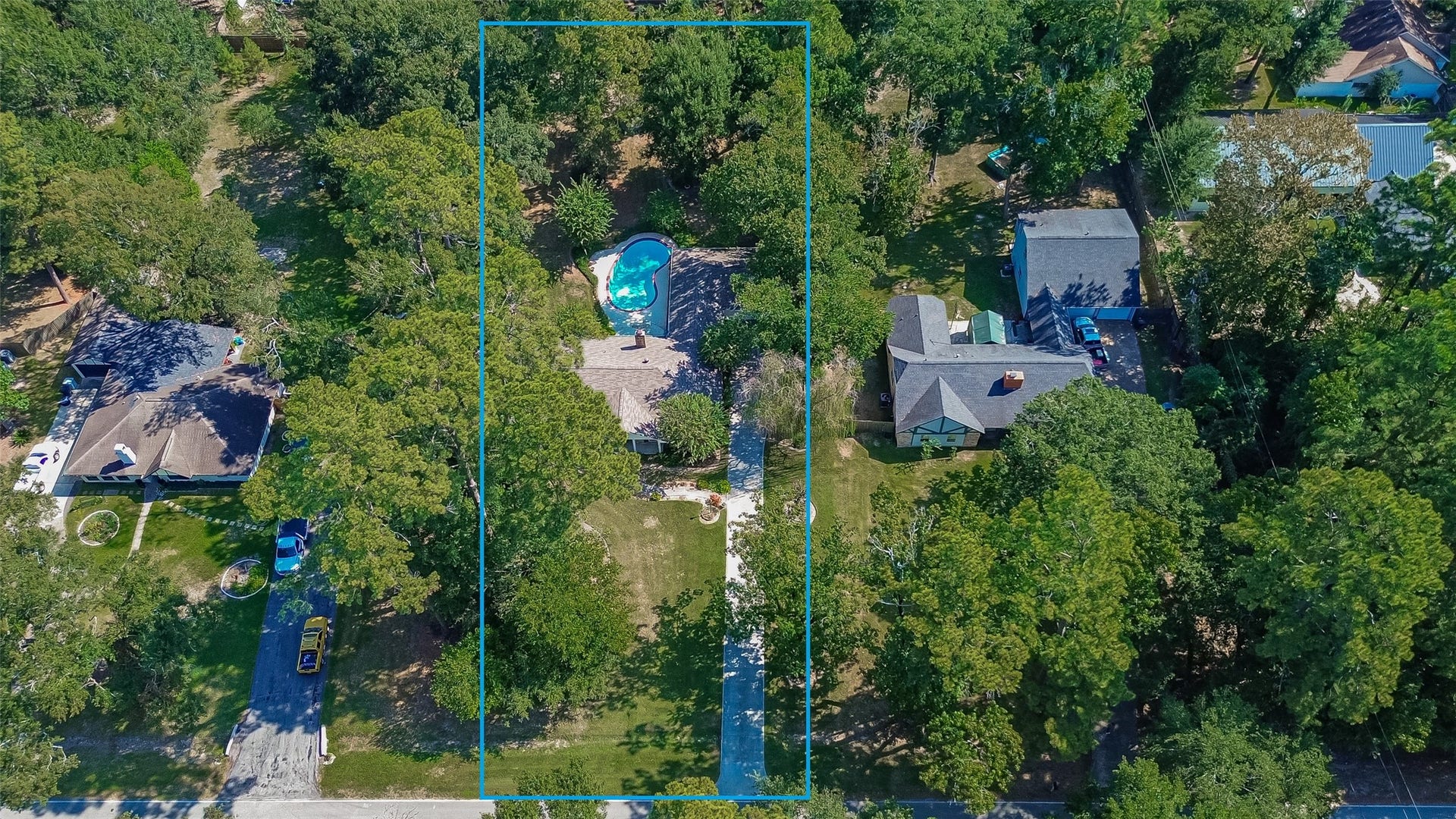 16814 Creeksouth Road, Houston, TX 77068 This property is on just under an acre of land at .8072 of an acre.