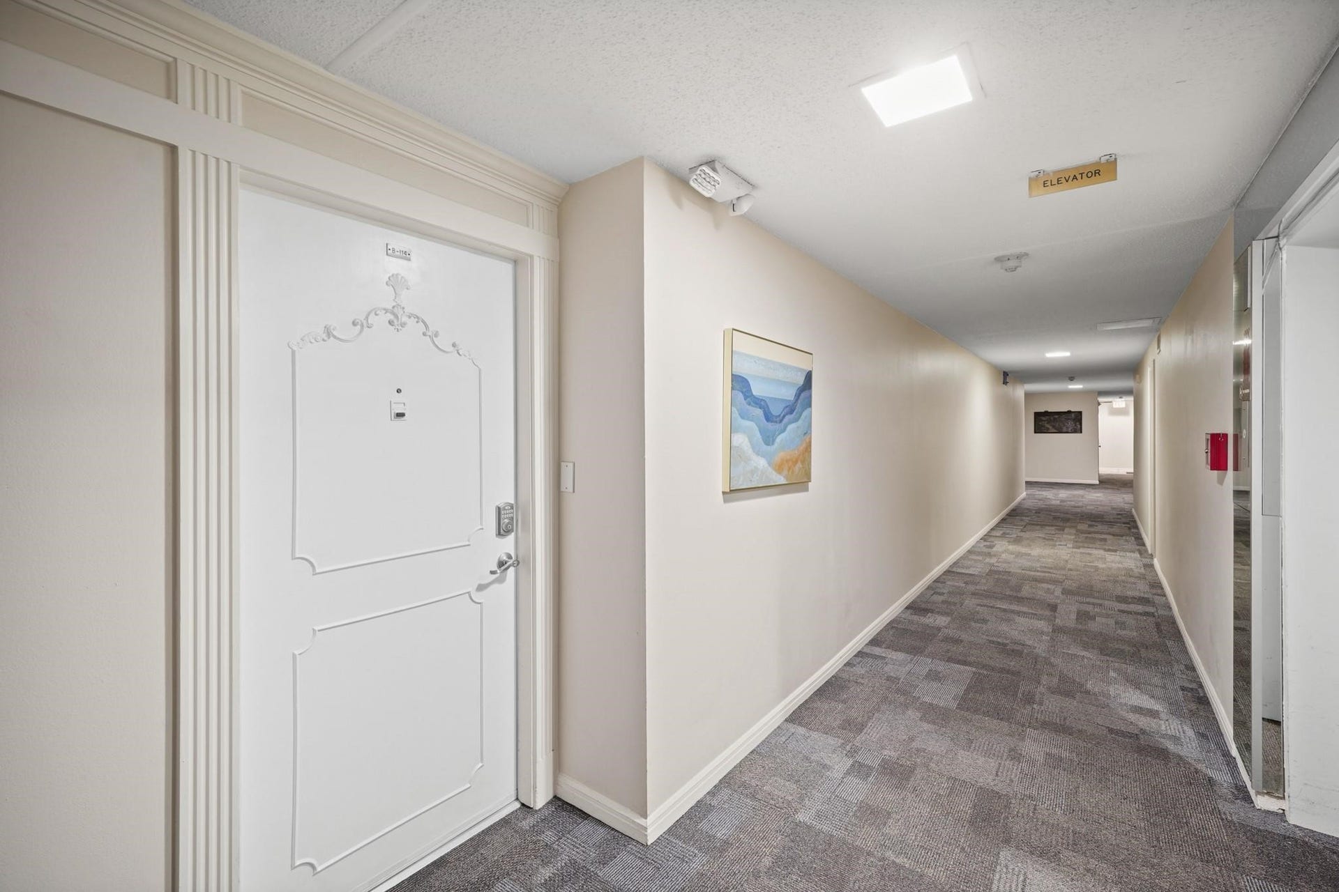 2601 Bellefontaine Street, #C104, Houston, TX 77025 Complex inside is beautifully kept and clean