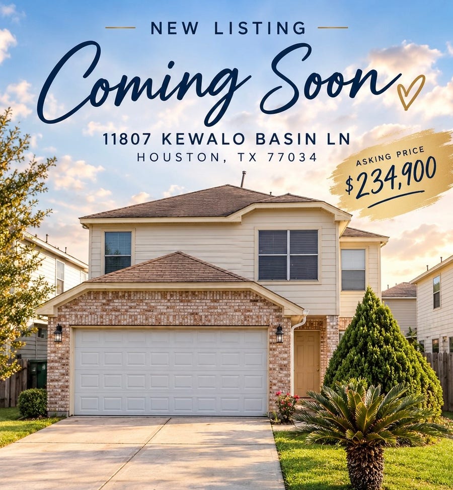 Property photo for 11807 Kewalo Basin Lane, Houston, TX
