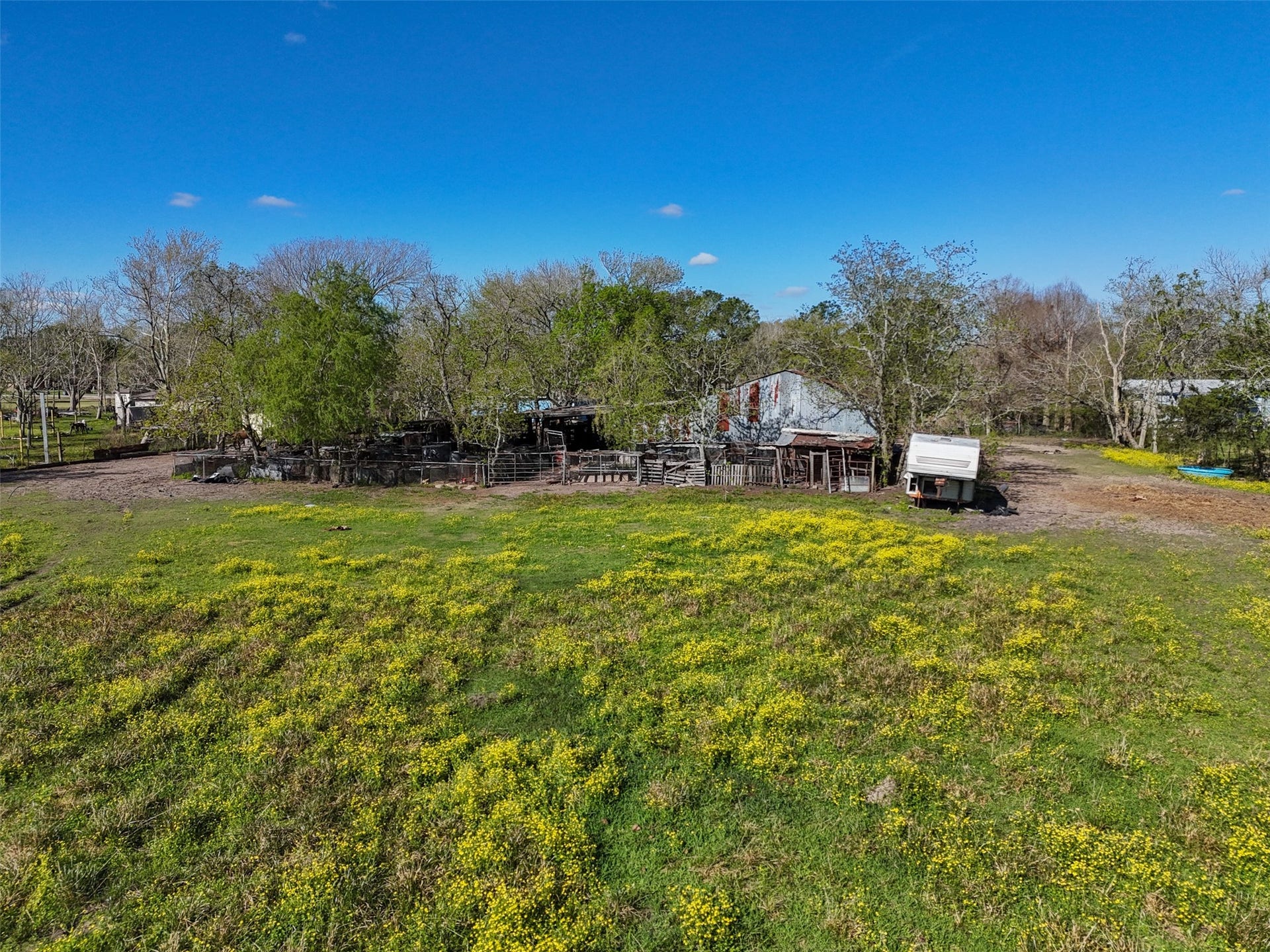1227 Ave L, Santa Fe, TX 77510 View from back of barn