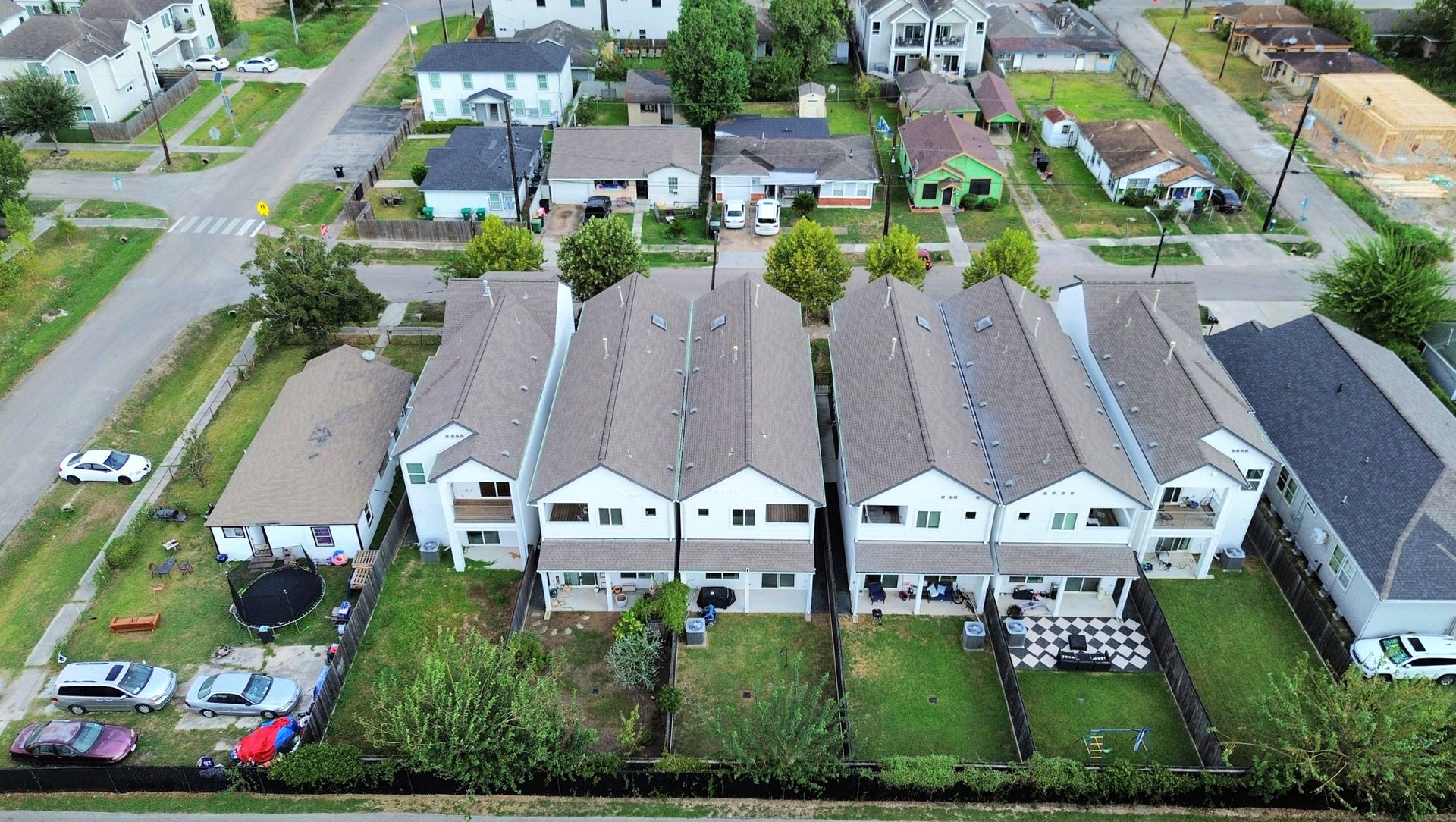 4912 Noble Street, Houston, TX 77020 back birds eye view