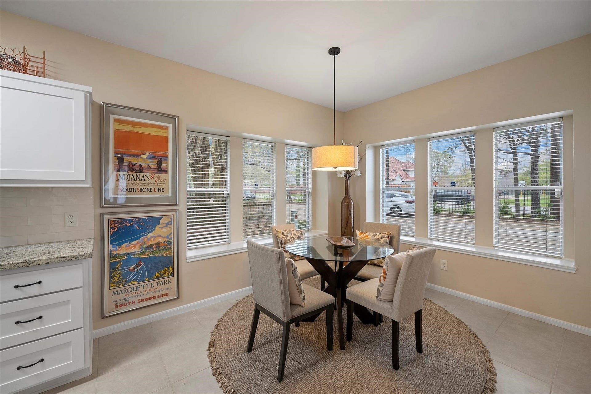 5515 Strack Road, #120, Houston, TX 77069 Breakfast Room with Window Seats