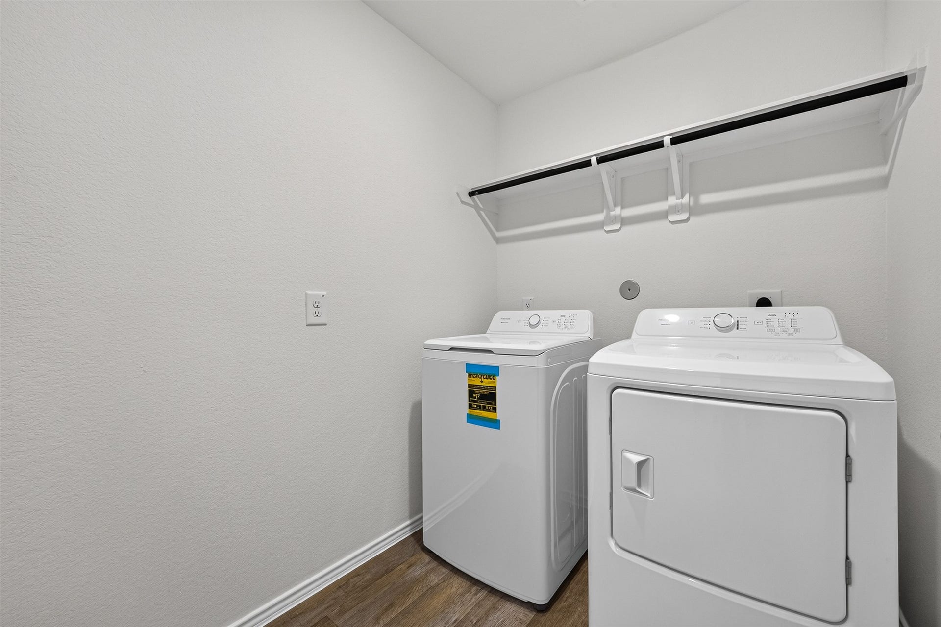 31214 Carmelas Landing Drive, Fulshear, TX 77441 Laundry room with brand new washer and dryer