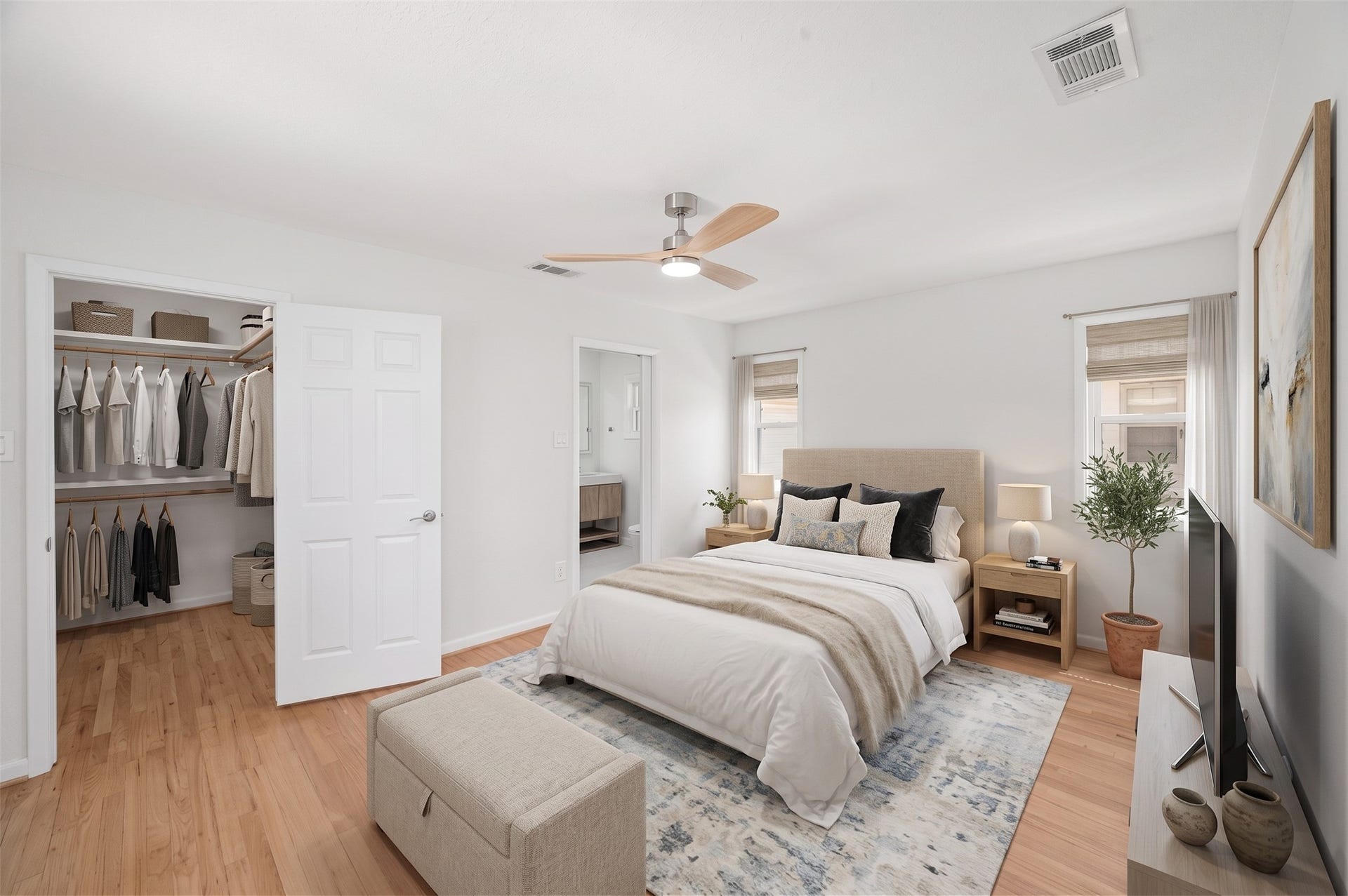 Virtual staging