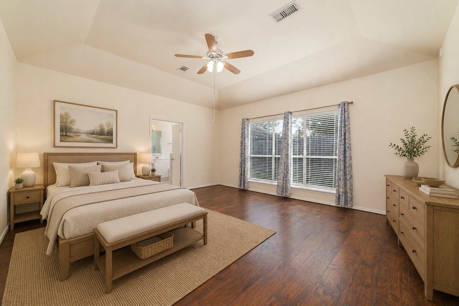 10011 Redoak Pass Lane, Houston, TX 77064 Virtual staging -Primary bedroom