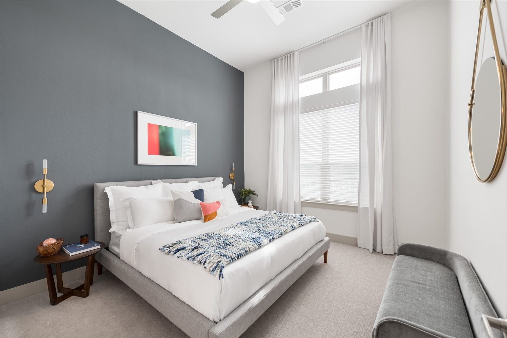 180 Malone Street, #2317, Houston, TX 77007 Each plan at this property allows for a king size bed and furniture