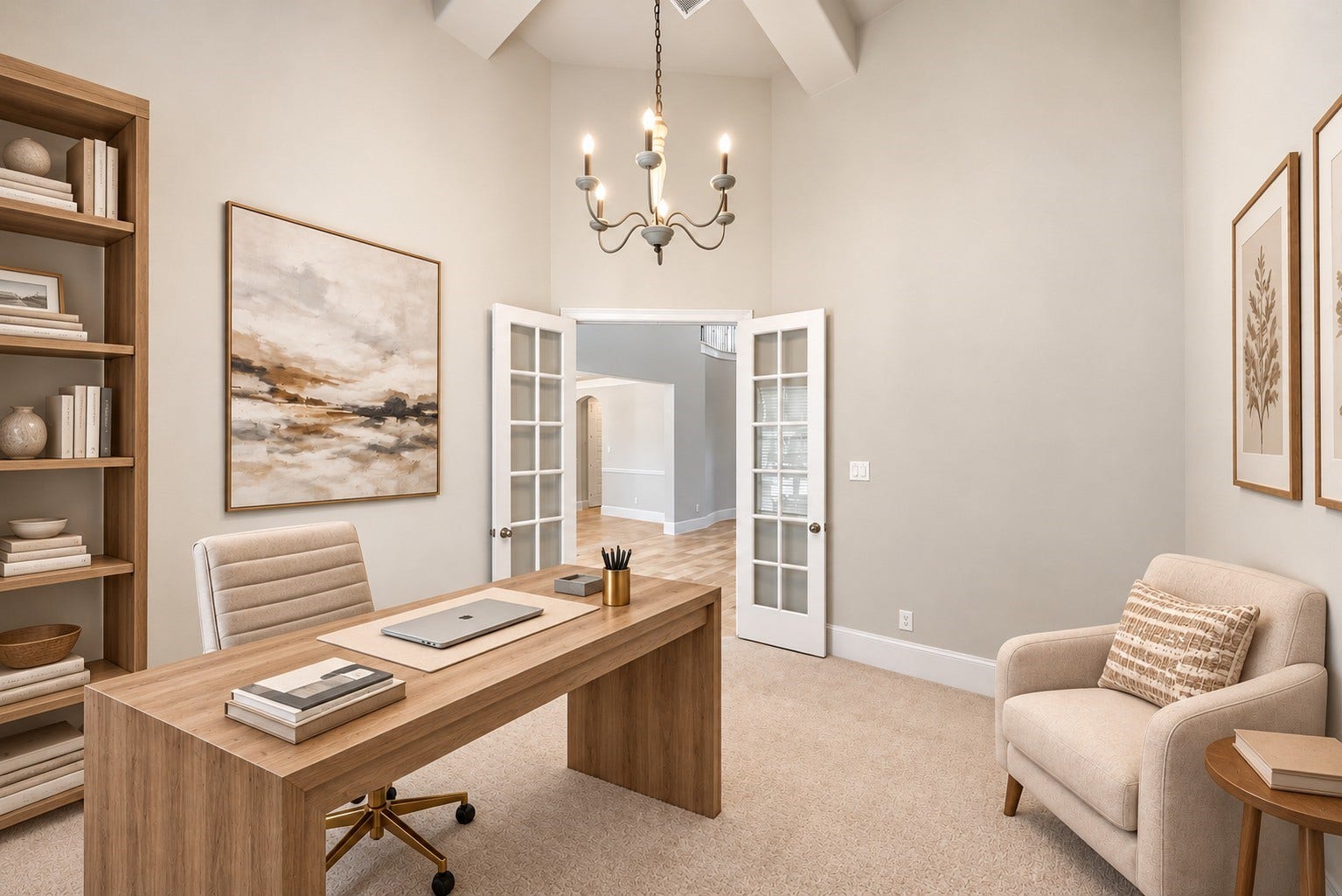 27106 Spanish Wind Court, Magnolia, TX 77354 The study or home office is just off the entry.