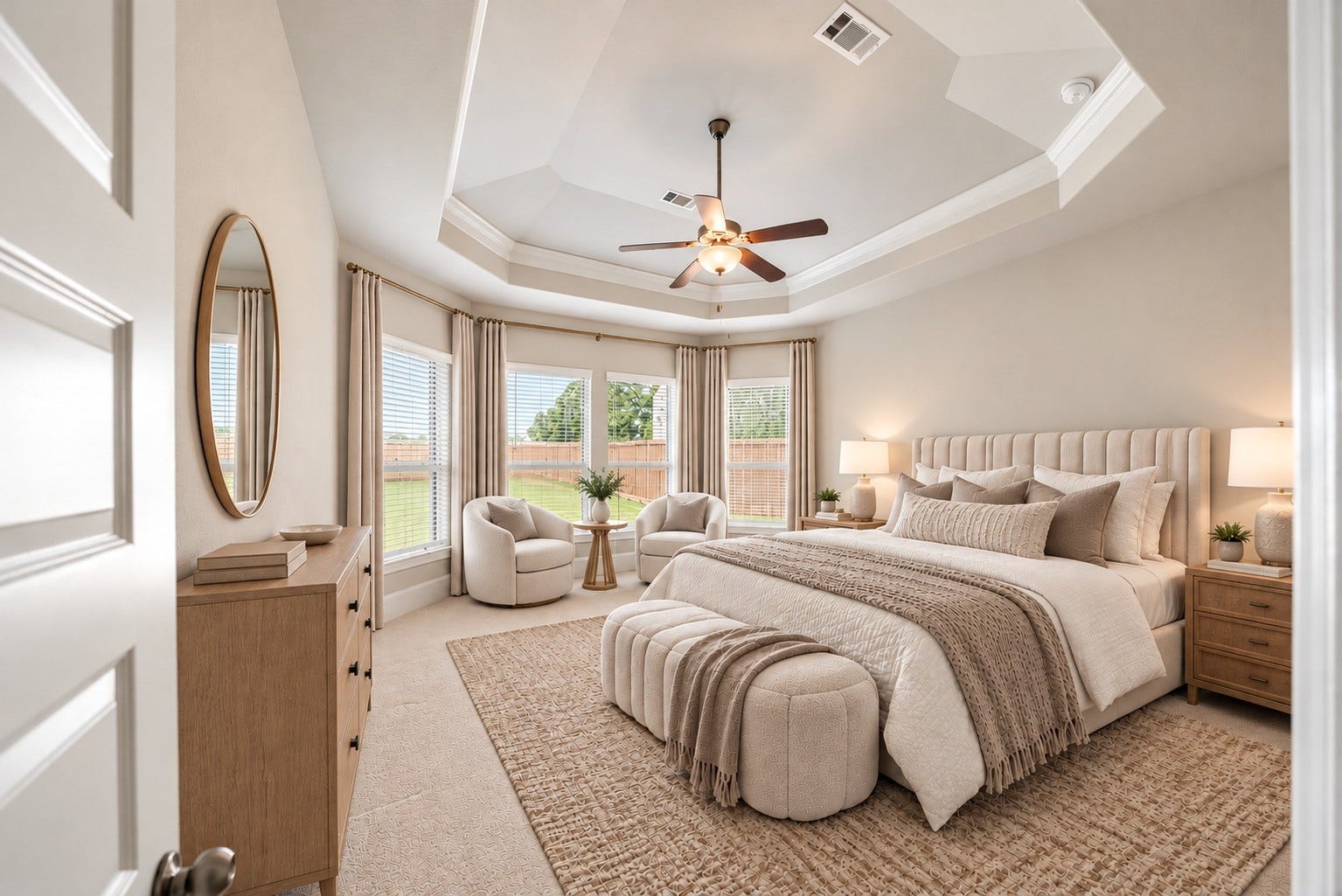27106 Spanish Wind Court, Magnolia, TX 77354 1st floor primary bedroom.