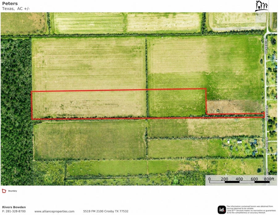 Property photo for Center Parcel Peters Road, Crosby, TX