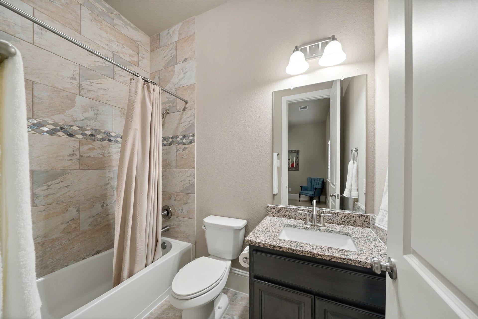 12606 Whitney Court, Magnolia, TX 77354 En-suite bathroom offers privacy.