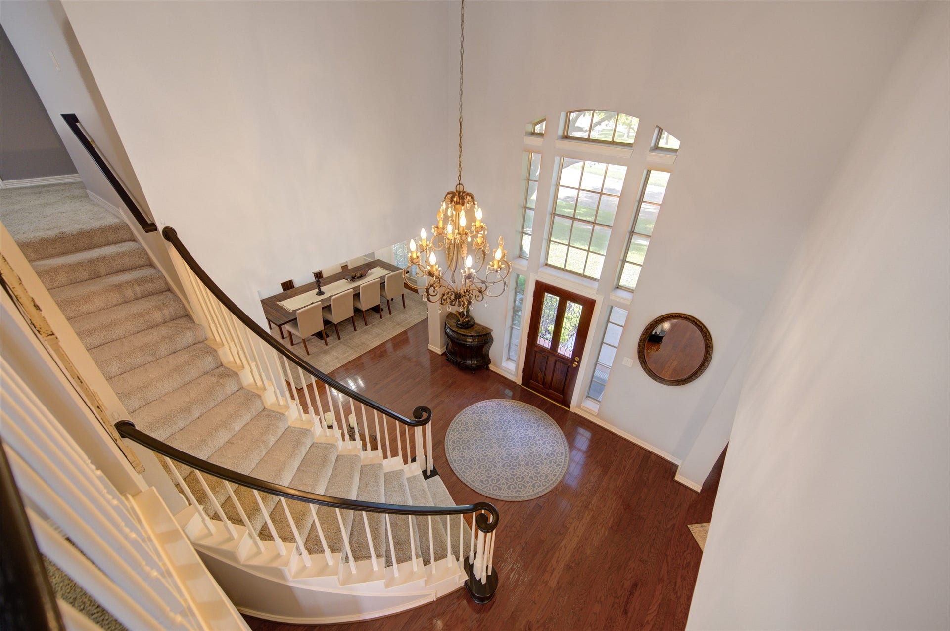 4914 Hillswick Drive, Sugar Land, TX 77479 Upstairs leads to the bedrooms.