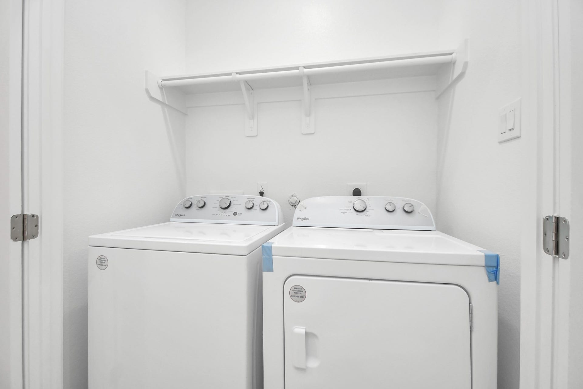 7812 Jester Street, Houston, TX 77051 Tucked away from main traffic paths, the dedicated utility room keeps household chores organized and out of sight.