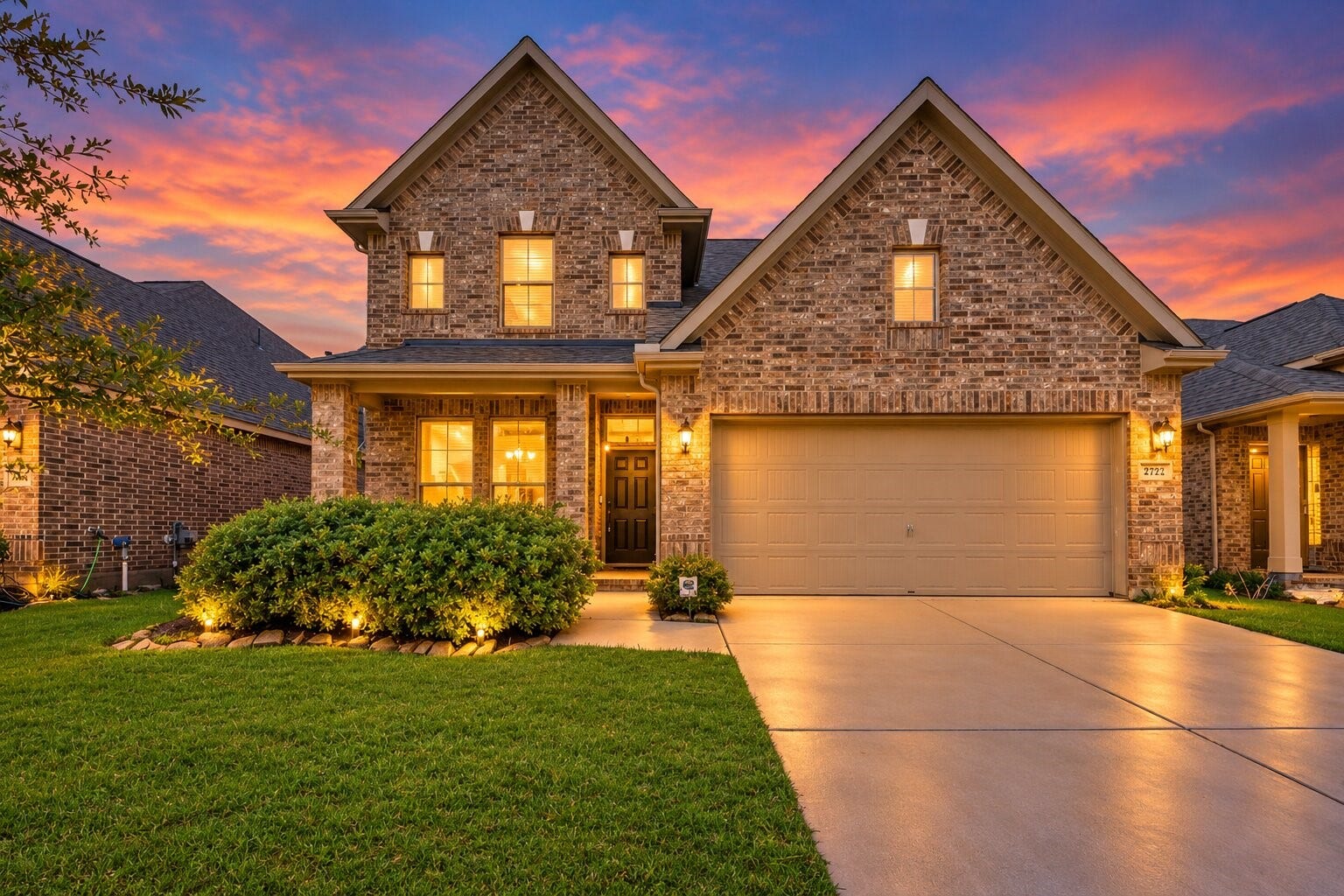 Beautiful Brick Elevation