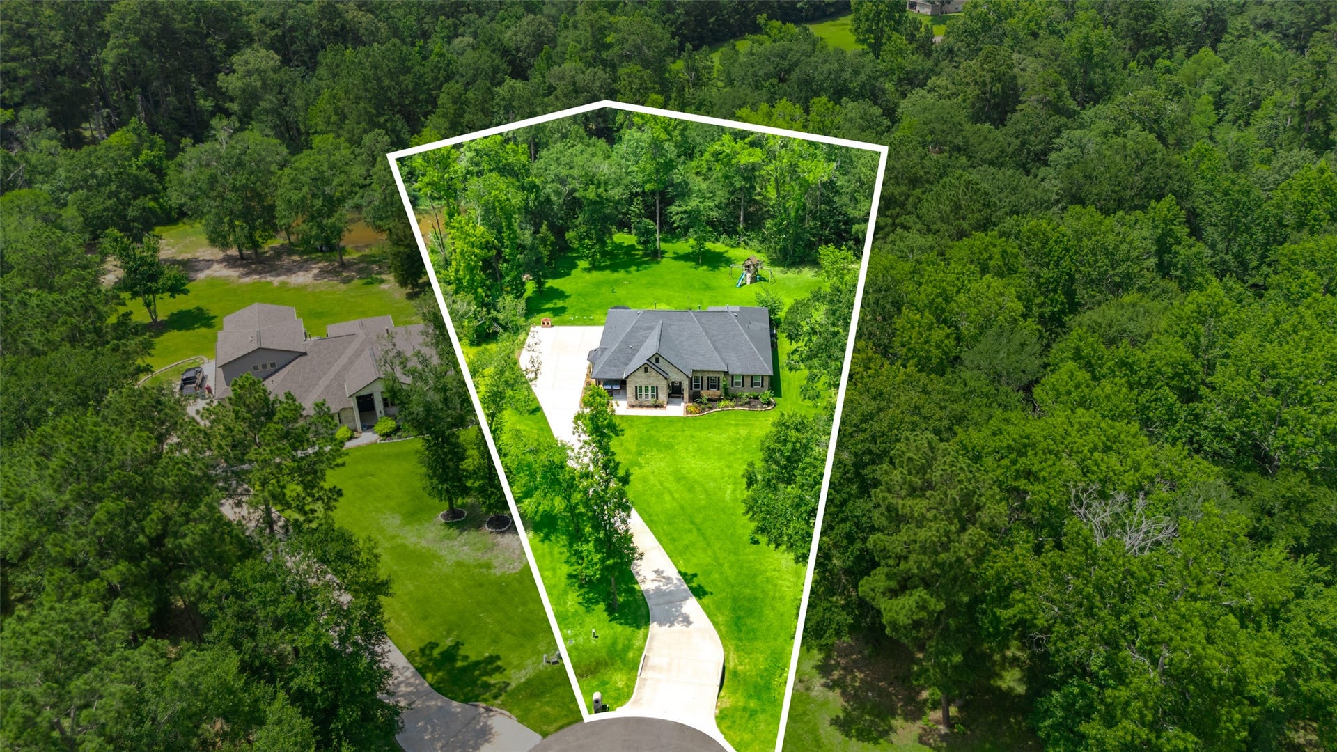 14663 Diamond Shores, Willis, TX 77378 1.8 acres with no back neighbors