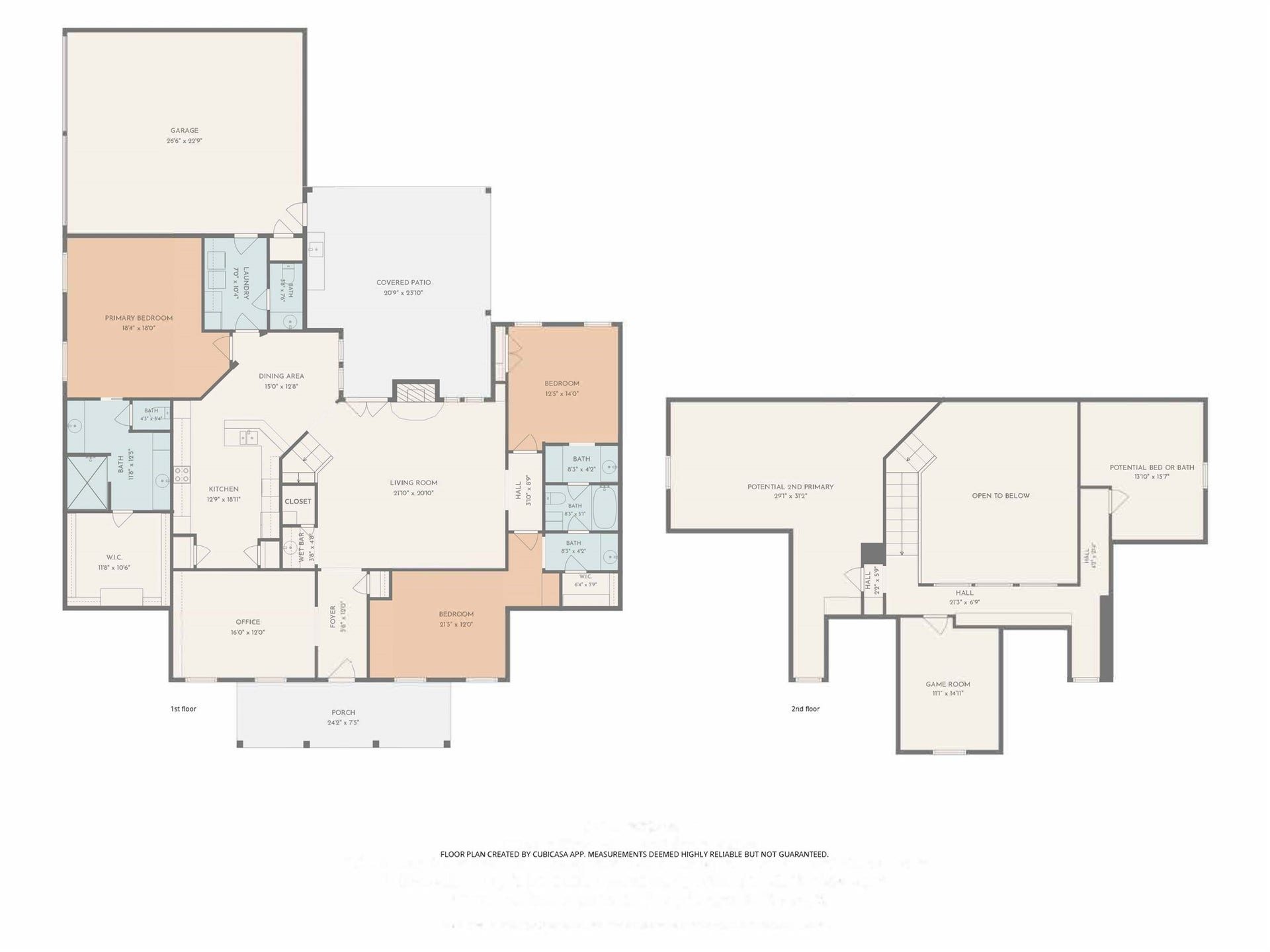 603 Renaldo Street, Dickinson, TX 77539 Full floor plan