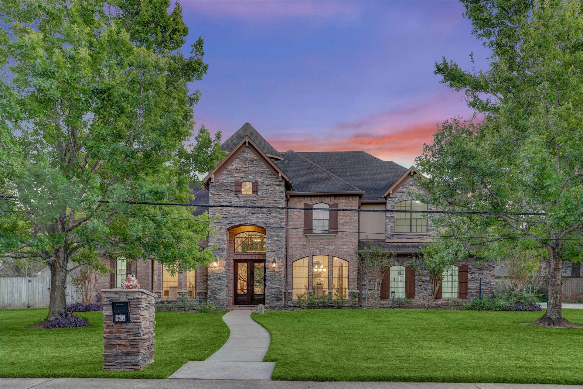702 Piedmont Street, Sugar Land, TX 77478 The classic English architecture is timeless and stately