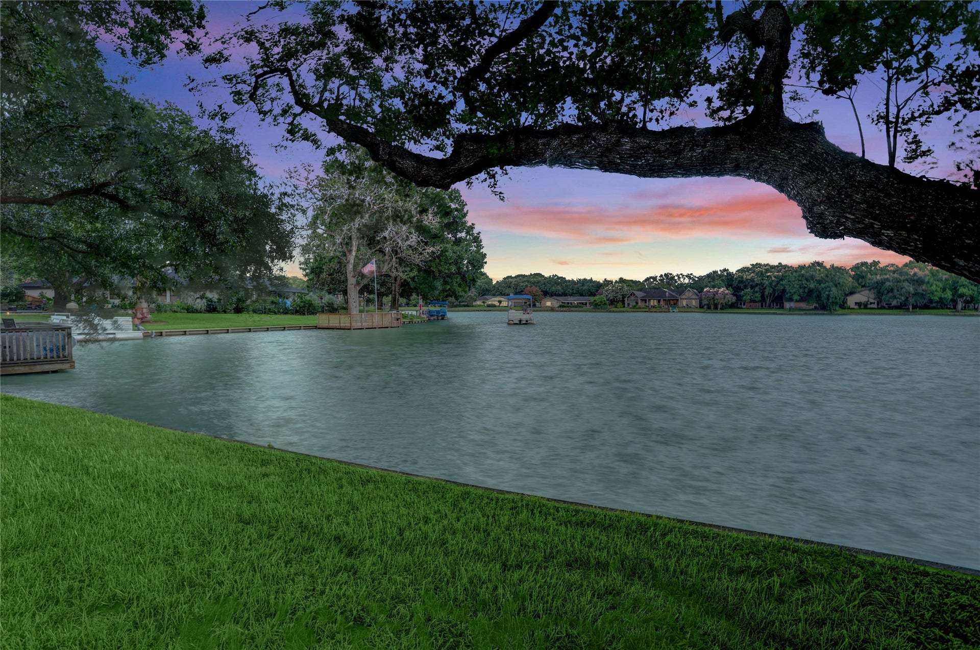 702 Piedmont Street, Sugar Land, TX 77478 Life on recreational Venetian Lake is beyond compare! It's hard to believe this serene retreat, with boating, fishing, and swimming, is only minutes from the centers of Houston and Sugar Land.