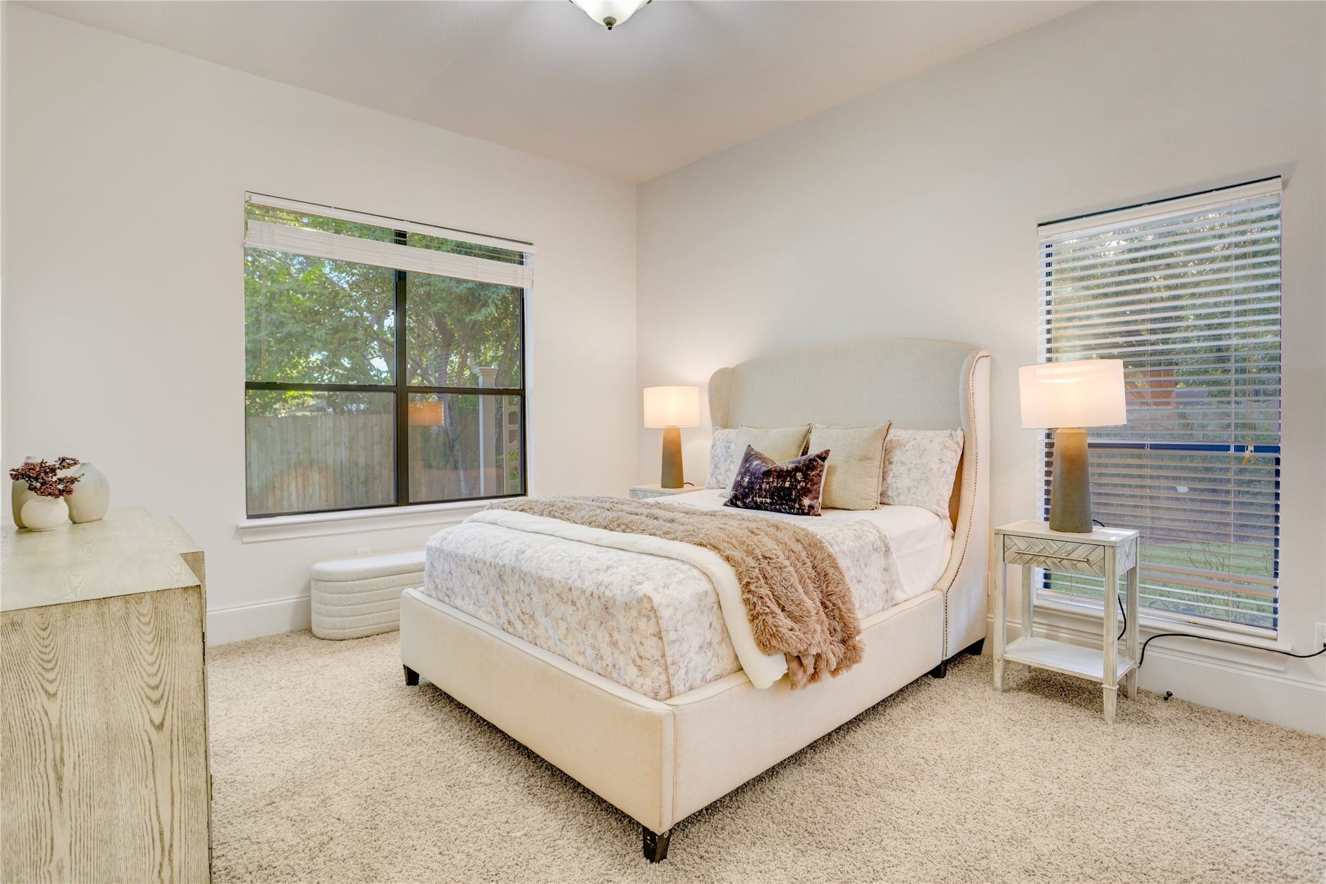 702 Piedmont Street, Sugar Land, TX 77478 First-floor guest suite is tucked away for privacy and easy exterior and garage access